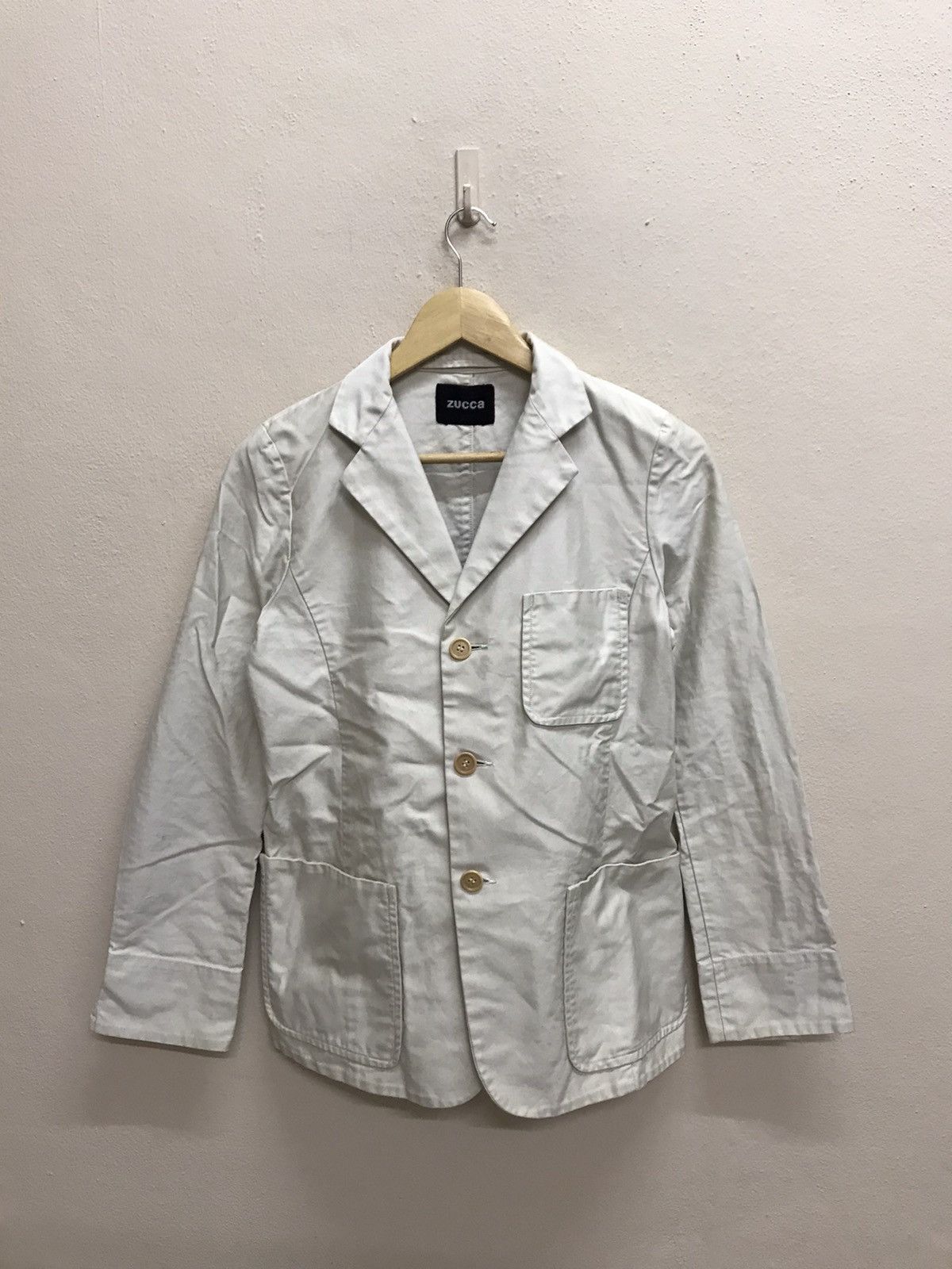 Issey Miyake × Vintage × Zucca Vintage Zucca Issey Miyake Blazer Jacket Size US XXS / EU 40 - 15 Thumbnail