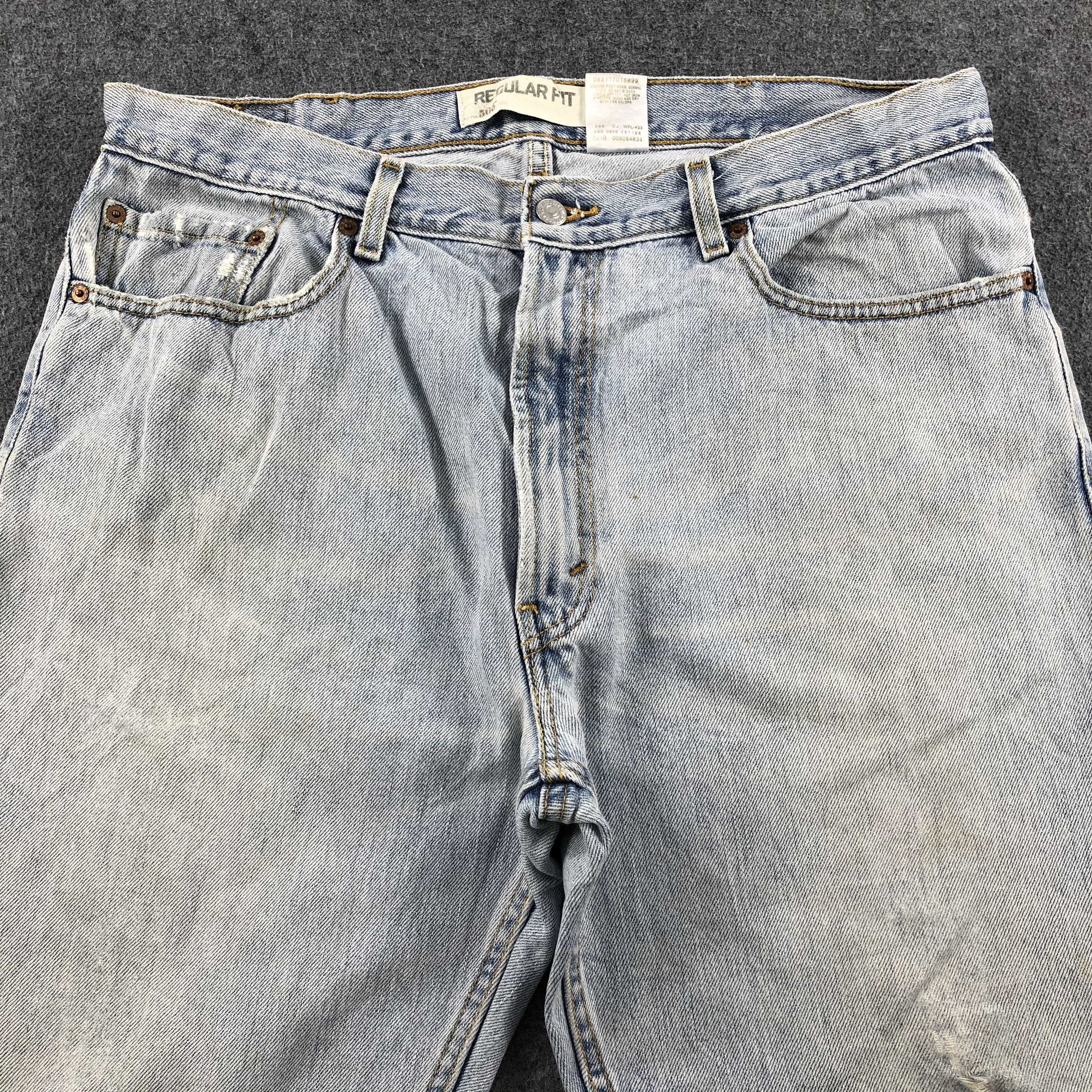 Levi's × Vintage Vintage Light Wash Levis 505 Jeans-JM1751 Size US 38 / EU 54 - 3 Thumbnail