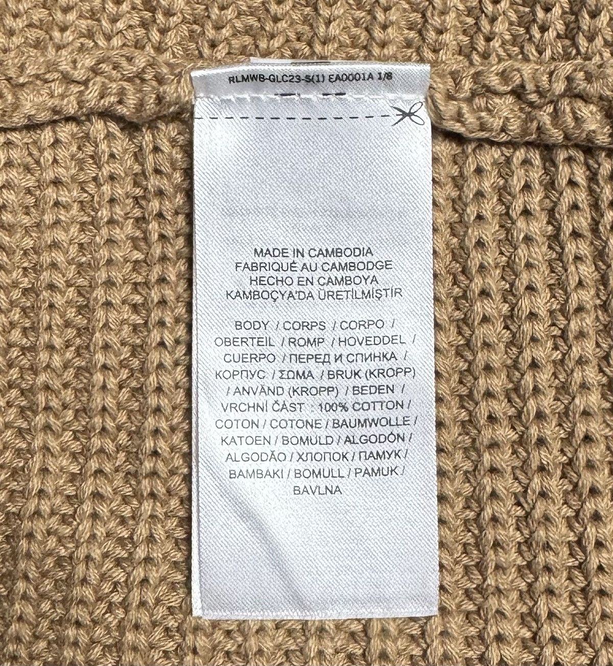 Lauren Ralph Lauren Lauren Ralph Lauren Black Label V-Neck Knit Sweater Size L Size L / US 10 / IT 46 - 9 Thumbnail