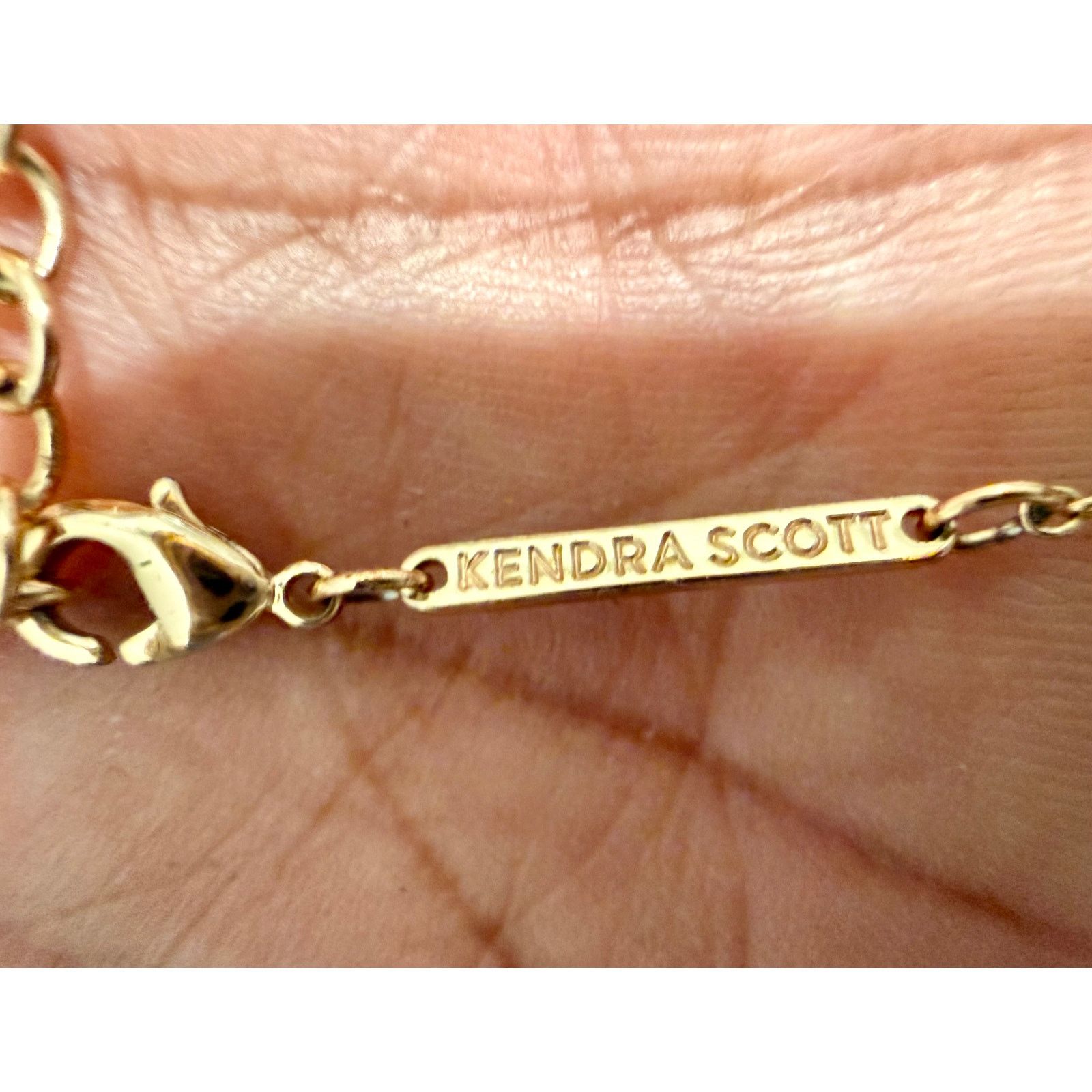 Kendra Scott Authentic Kendra Scott Druzy Necklace Gold Tone 20” Signed Size ONE SIZE - 7 Thumbnail
