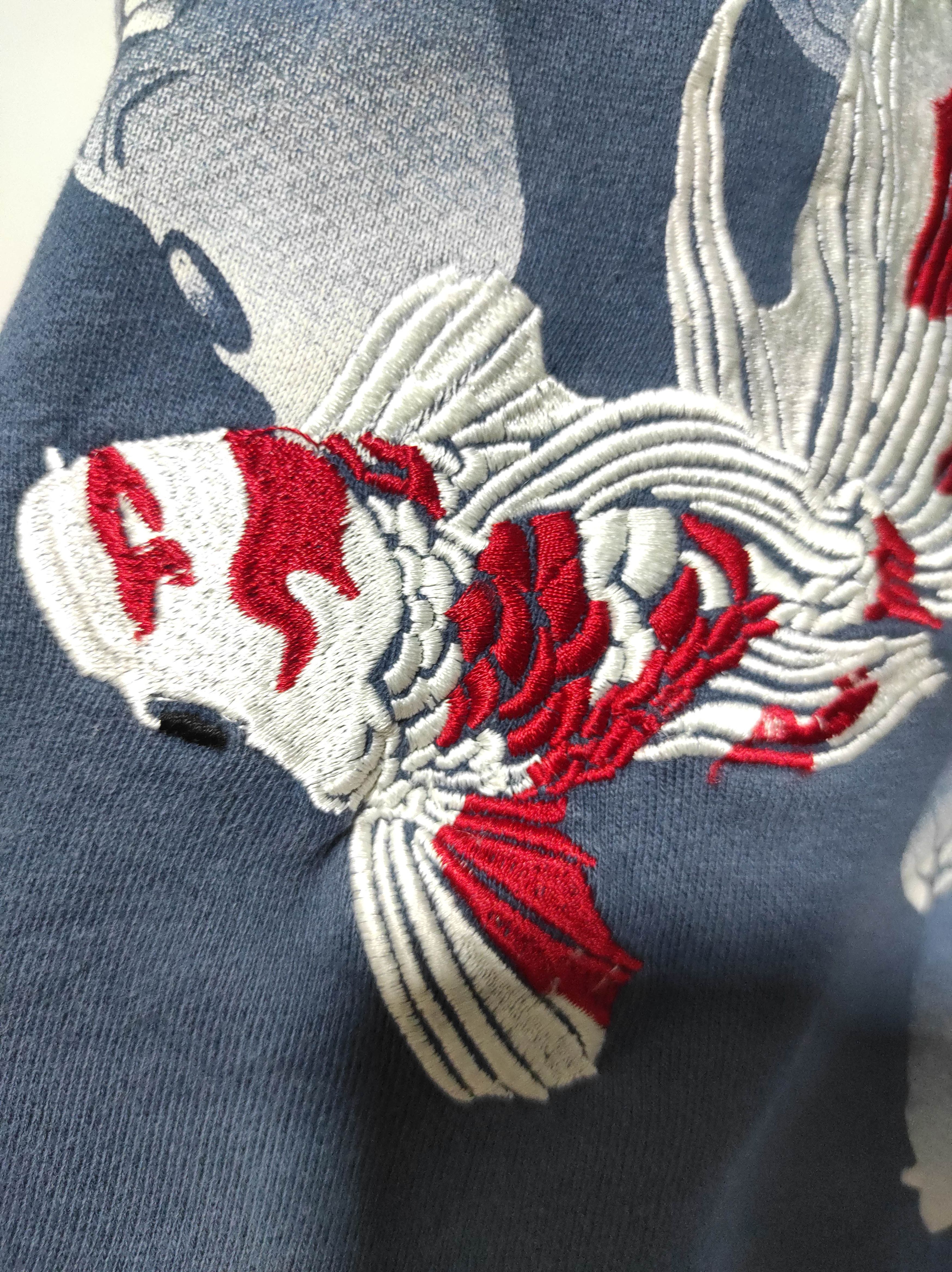 Japanese Brand Koi Sukajan zip fur hoodie ifsix LGB style Size US M / EU 48-50 / 2 - 22 Thumbnail