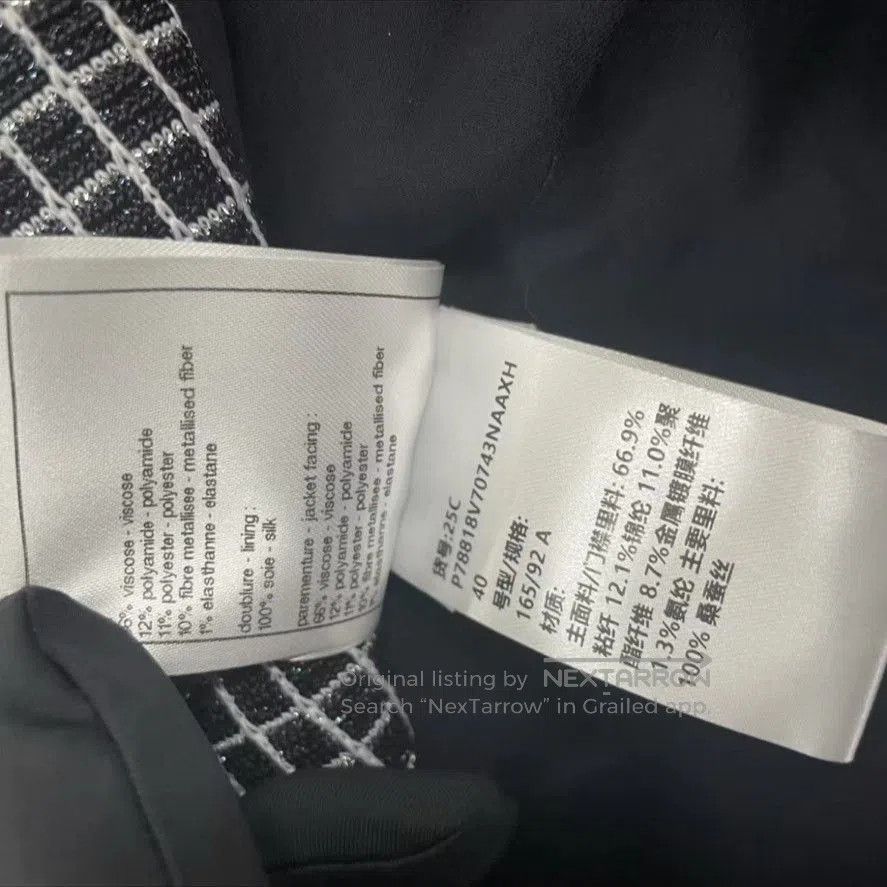 Chanel Chanel Houndstooth Coat Size 40. Size S / US 4 / IT 40 - 3 Thumbnail