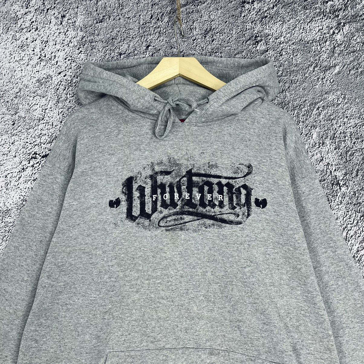 Vintage × Wu-Tang Clan ⭐️VINTAGE⭐️ Wu Tang Forever Grey WuWear Printed Hoodie Size US XL / EU 56 / 4 - 3 Thumbnail