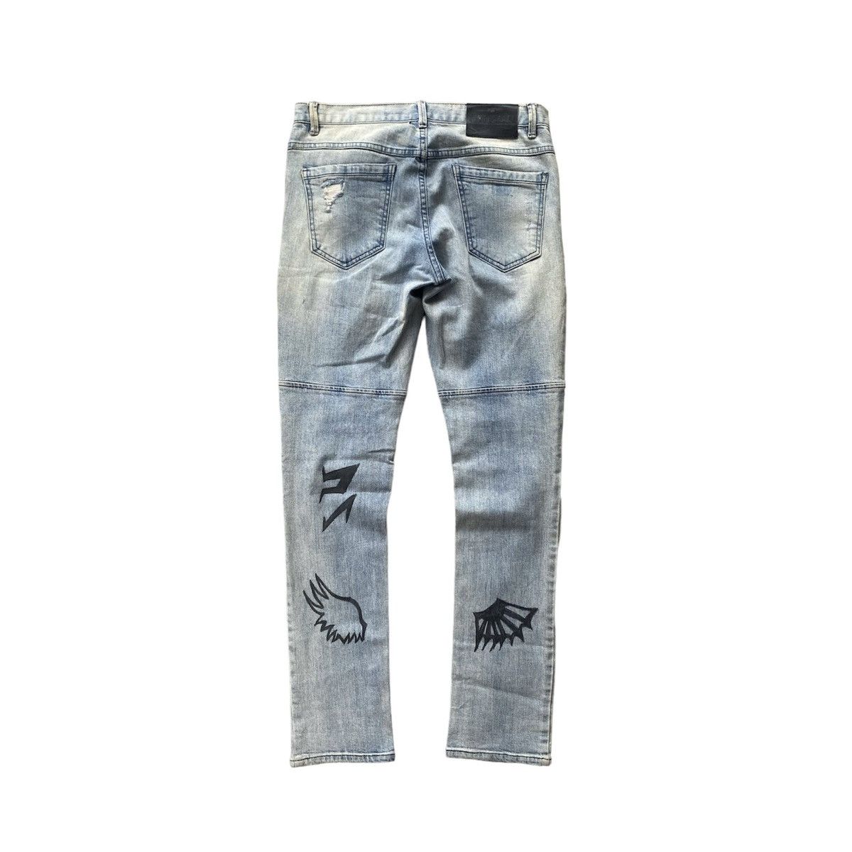 Rogue Rogue distressed custom skinny tapered Size US 32 / EU 48 - 8 Thumbnail