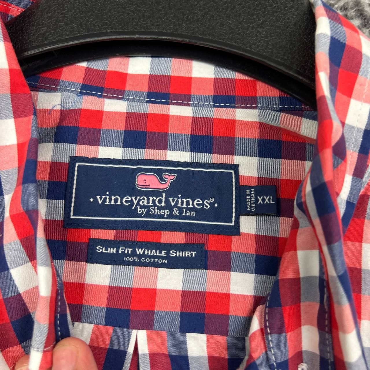 Vineyard Vines Vineyard Vines Button Down Shirt Men XXL Slim Fit Whale Size US XXL / EU 58 / 5 - 2 Thumbnail