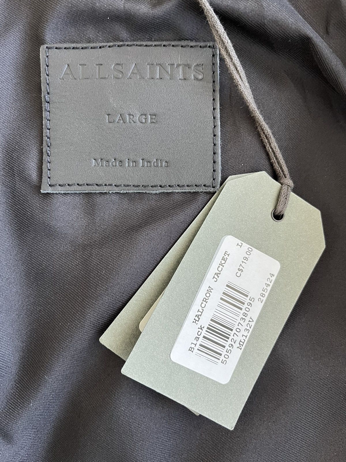 Allsaints NWT ALLSAINTS HALCROW SUEDE JACKET LARGE Size US L / EU 52-54 / 3 - 8 Thumbnail