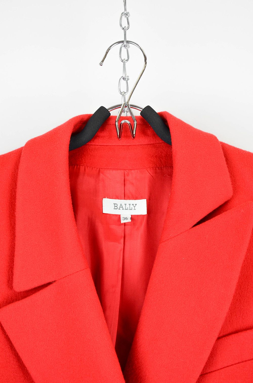 Bally BALLY Red Wool Blazer & Pencil Skirt Suit Set – Size EU 36 Size S / US 4 / IT 40 - 8 Thumbnail
