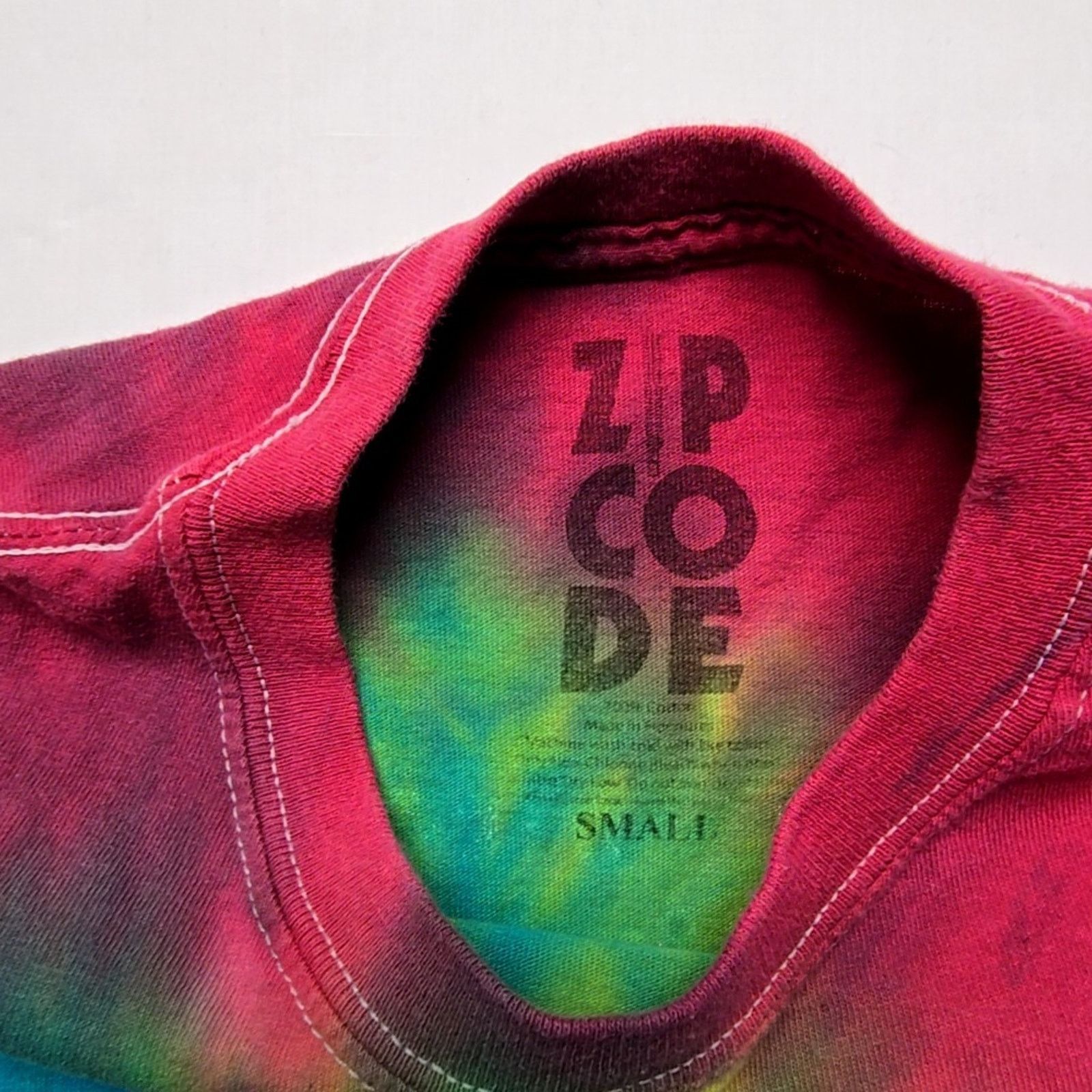 Other Rolling Stones Zip Code Tour Tie Dye Cropped Small Rock Tee Size S / US 4 / IT 40 - 3 Thumbnail