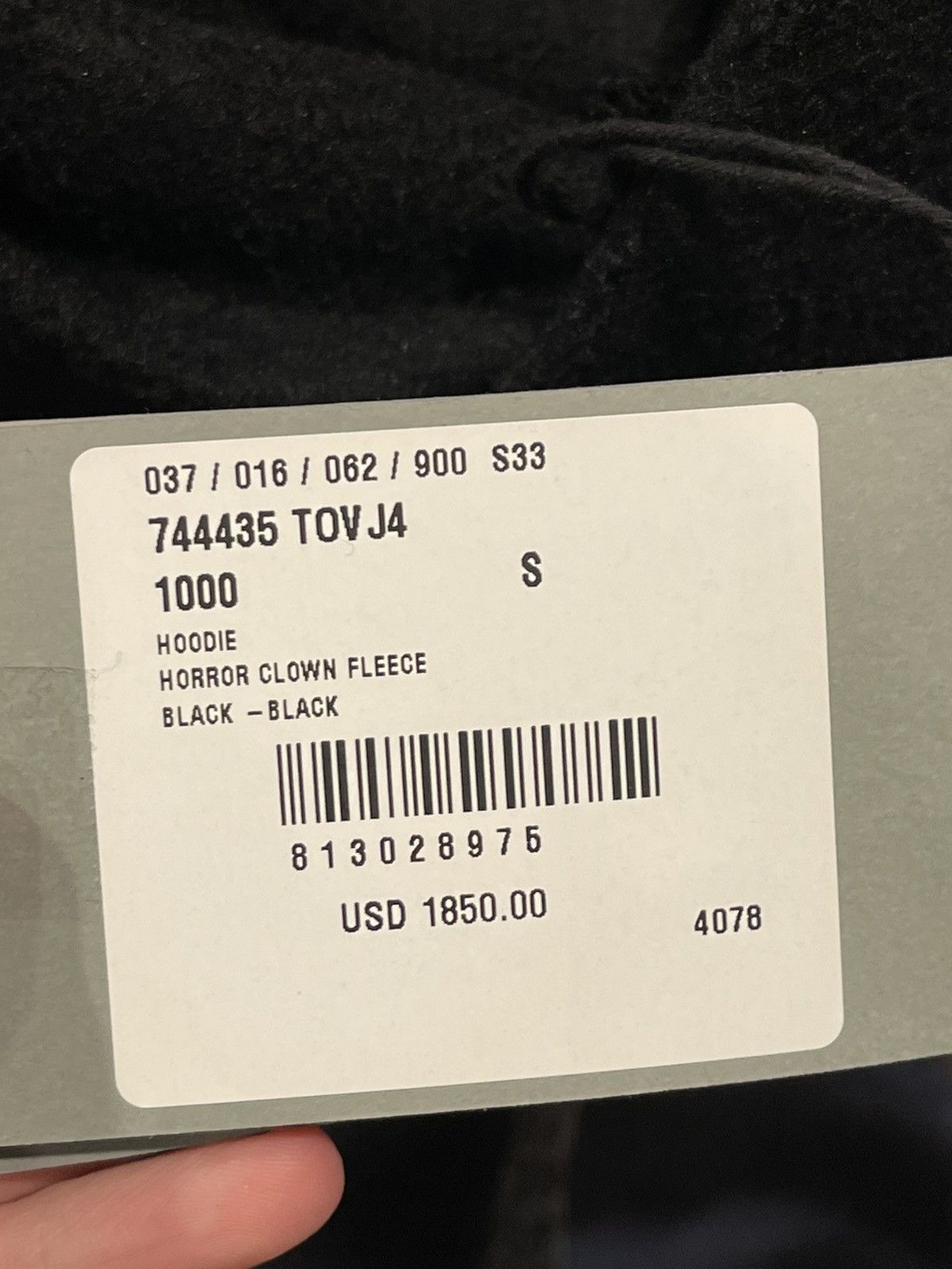 Balenciaga Balenciaga Paris Fleece Hoodie Size US S / EU 44-46 / 1 - 4 Thumbnail