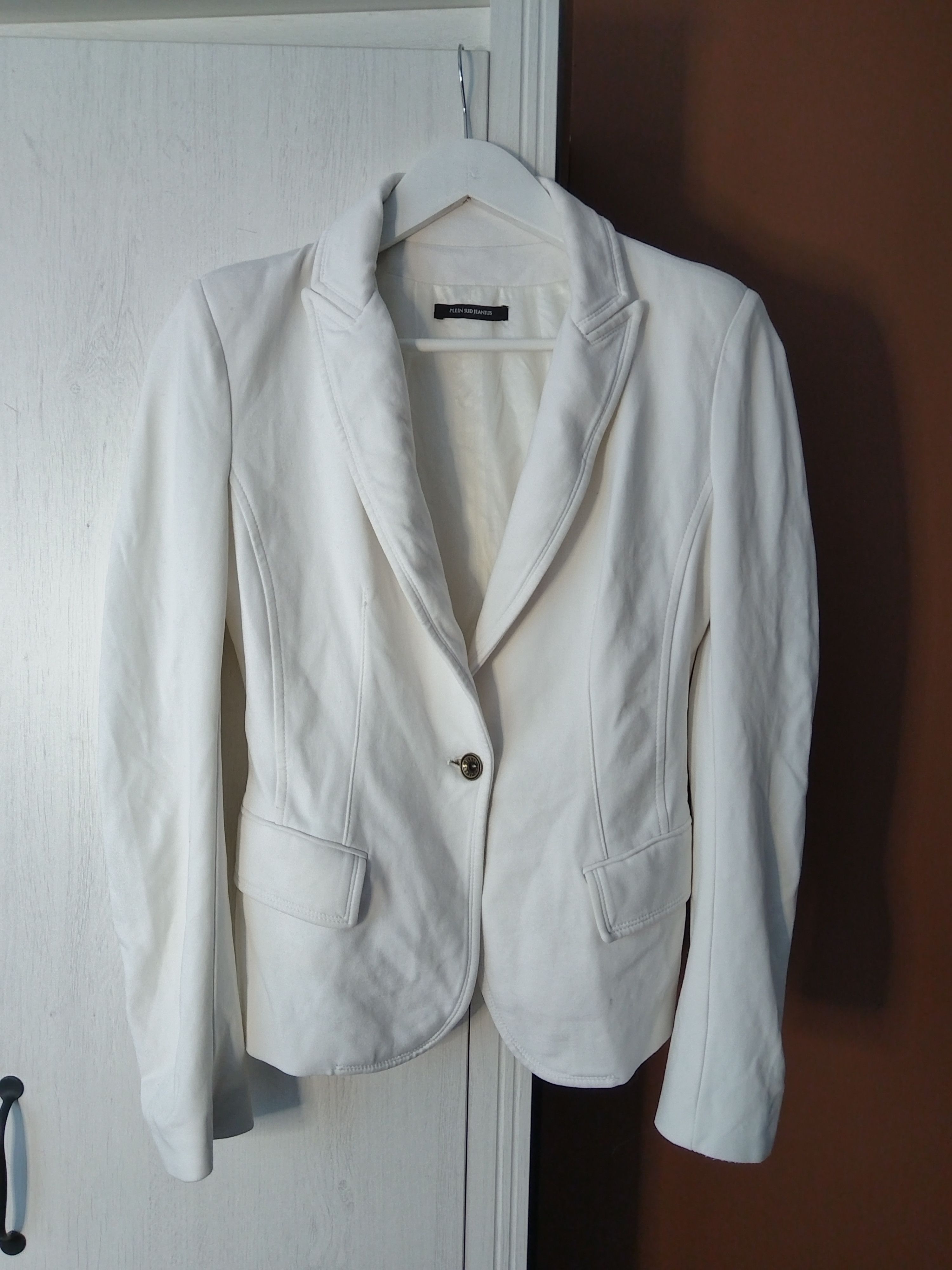 Vintage × plein sud Rare 00s Plein Sud Jeanius Avant Garde blazer Size M / US 6-8 / IT 42-44 - 1 Thumbnail