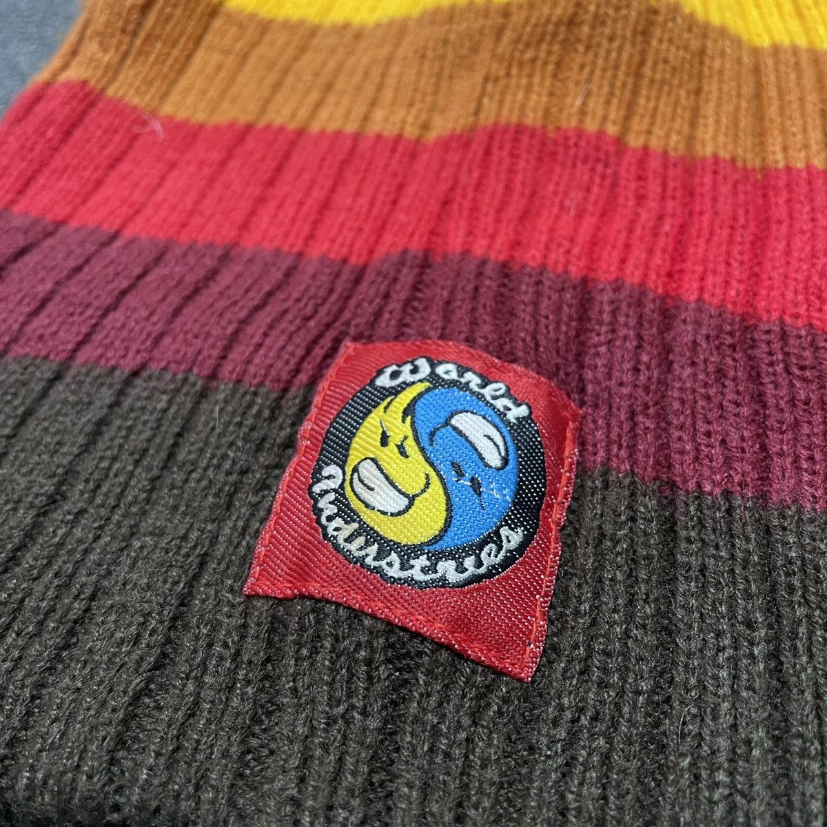 World Industries Vintage World Industries 80s Beanie Hat Patch Logo Size ONE SIZE - 2 Thumbnail