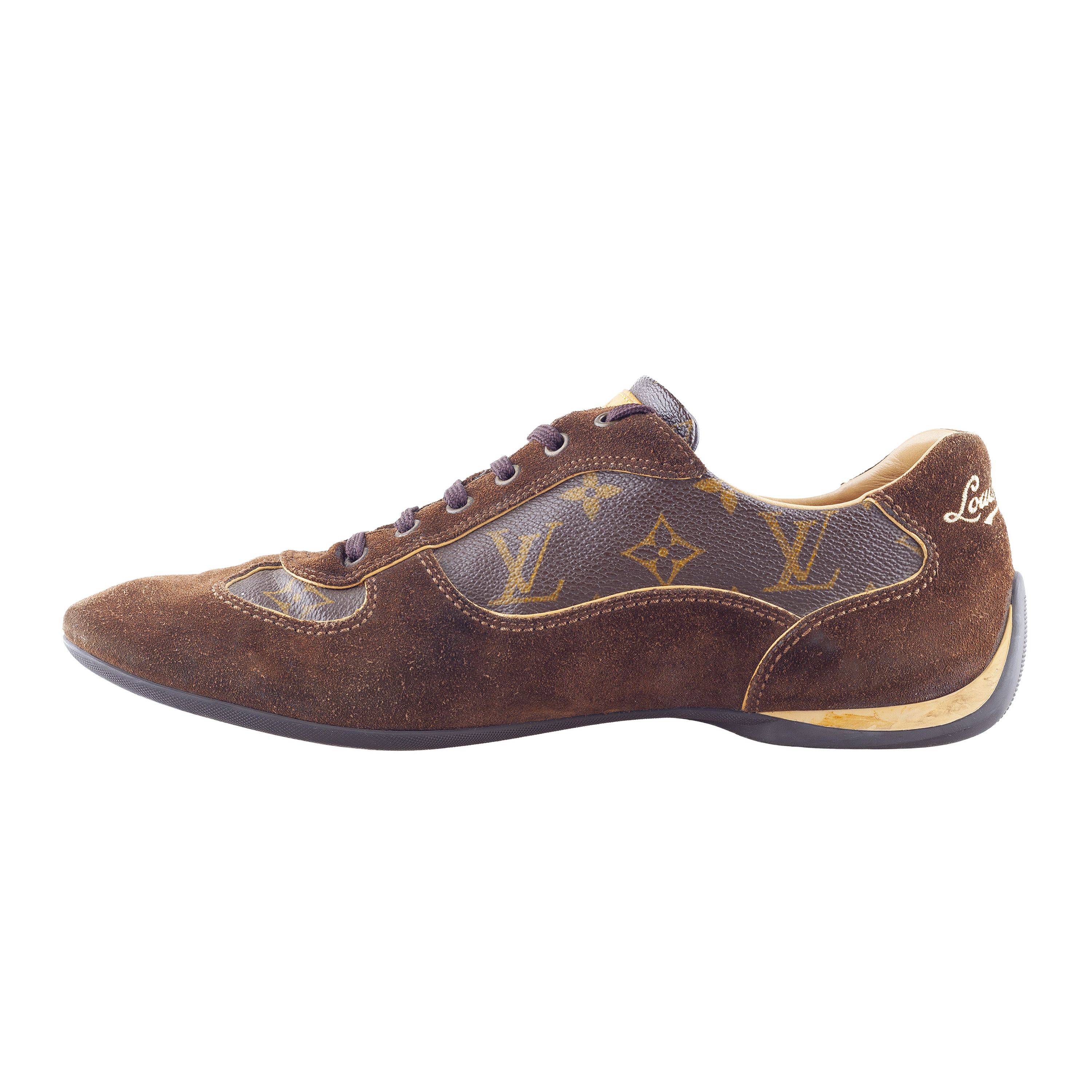 Louis Vuitton Brown Monogram Canvas Energie Low Top Sneakers
