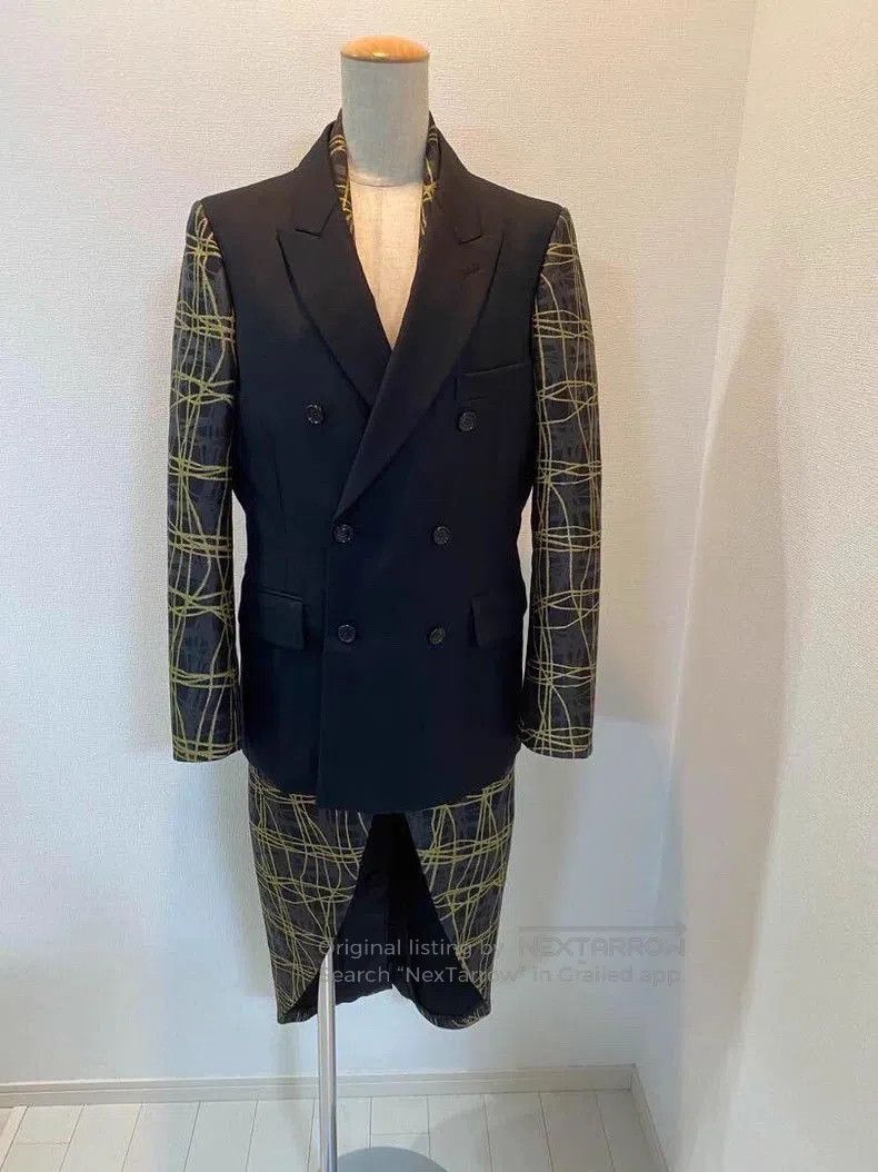 Comme des Garcons COMME des GARCONS HOMME PLUS Silk Wool Coat. Size US XS / EU 42 / 0 - 1 Thumbnail
