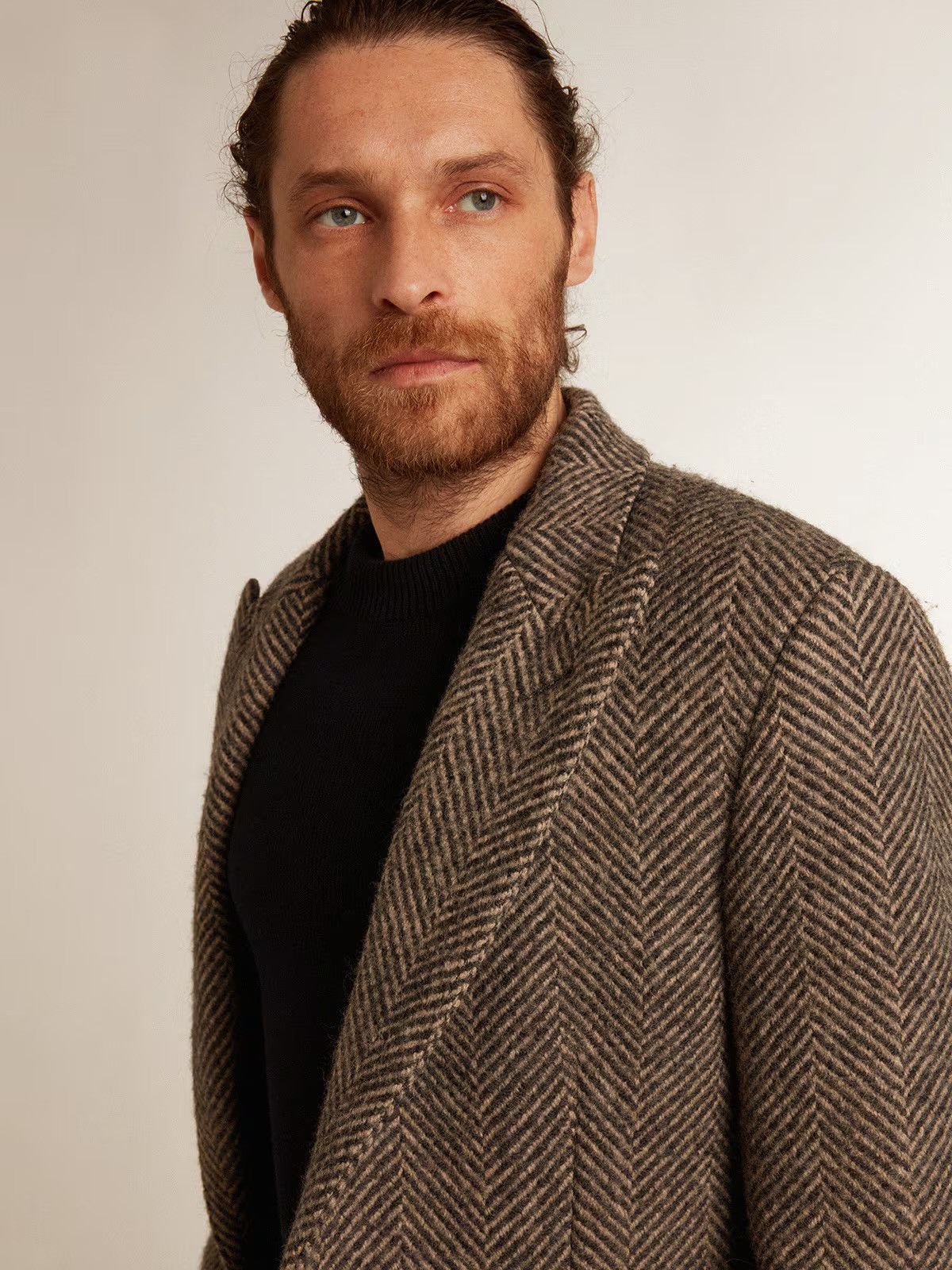 Golden Goose single-breasted wool coat. Size EU 48 USA 38 medium Size US M / EU 48-50 / 2 - 3 Thumbnail