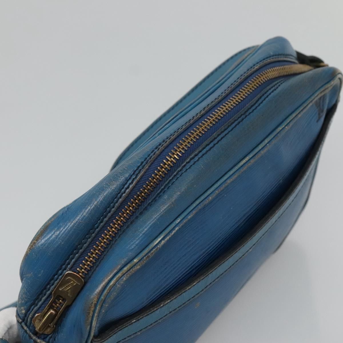 Louis Vuitton LOUIS VUITTON Epi Trocadero 23 Shoulder Bag Blue M52305 Size ONE SIZE - 6 Thumbnail