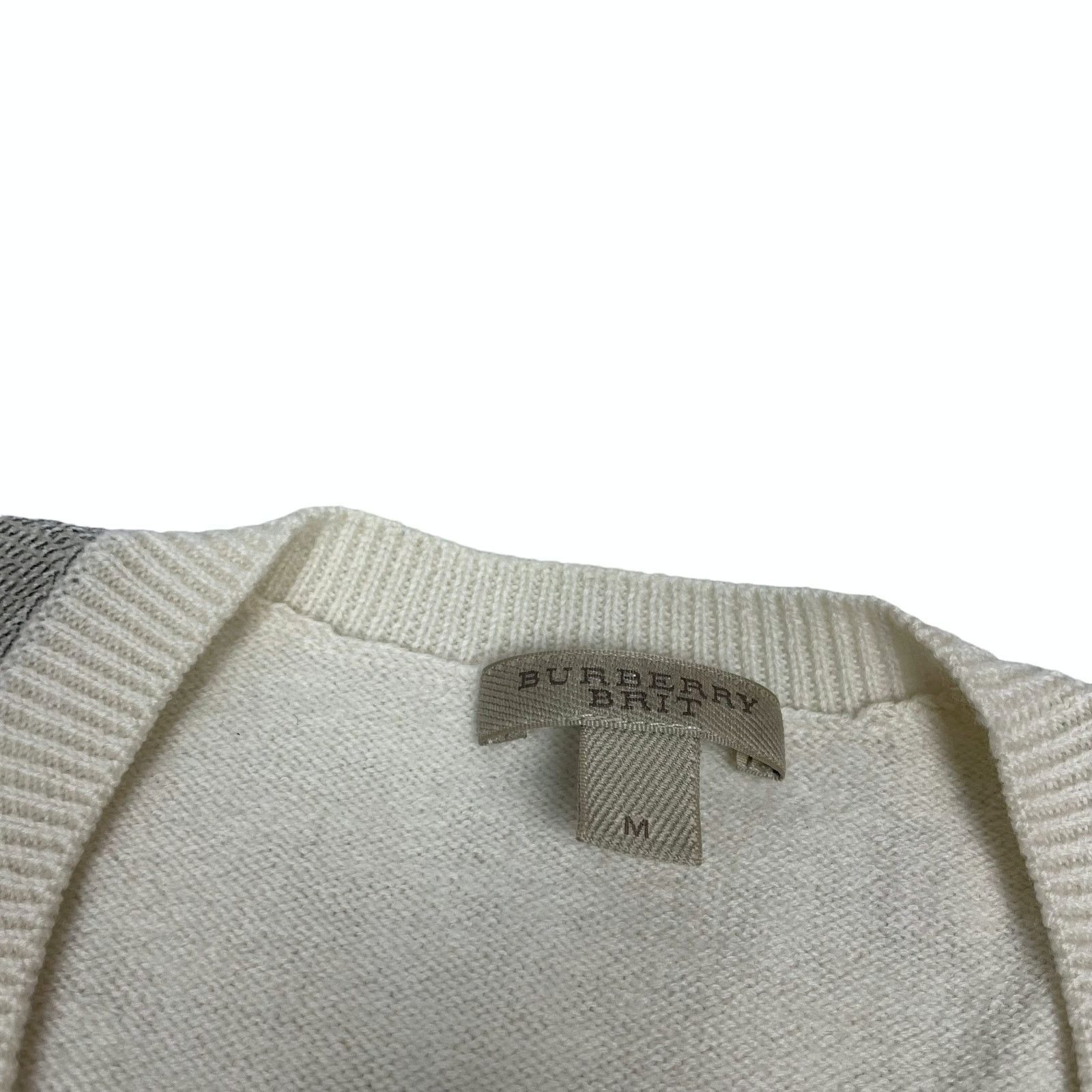 Burberry Burberry Brit Beige Cashmere Sweater M Size M / US 6-8 / IT 42-44 - 7 Thumbnail