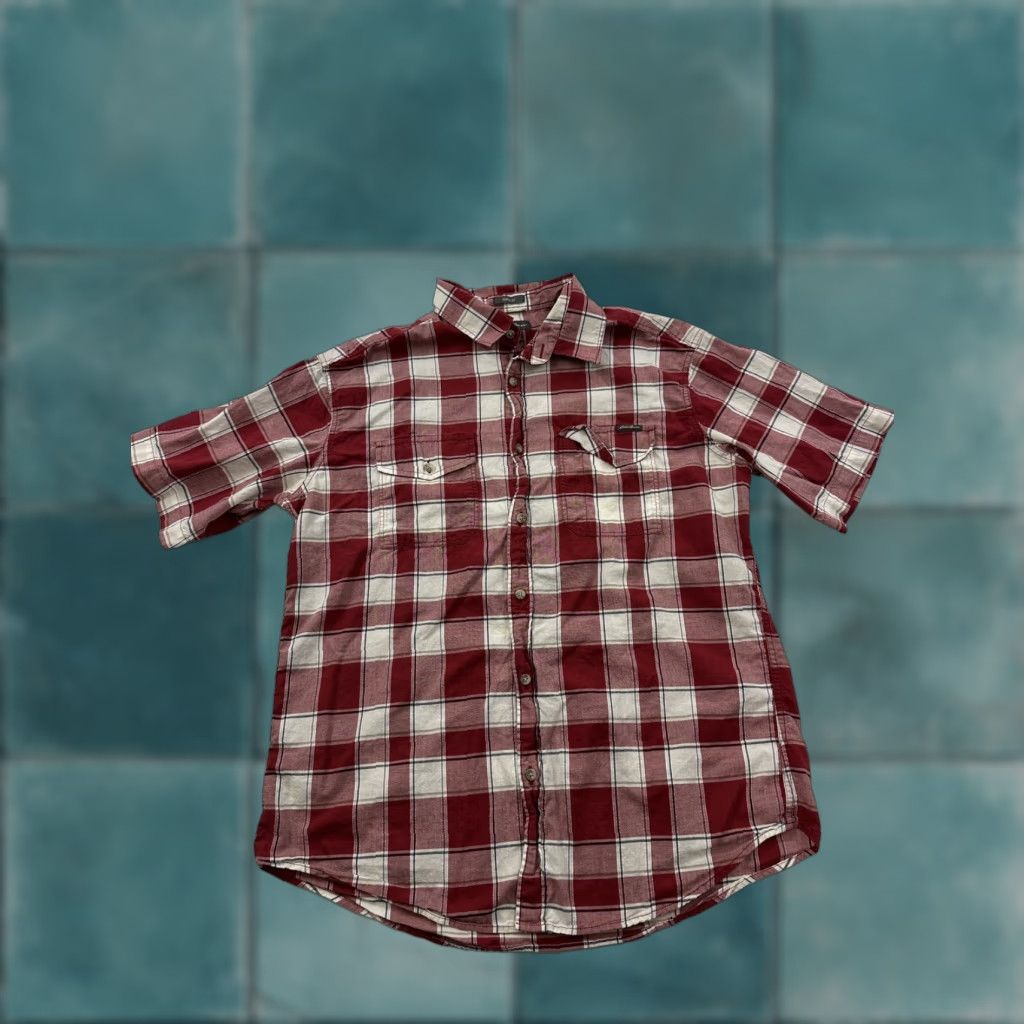 Eddie Bauer Eddie Bauer Shirt Men L Red Plaid Classic Fit Short Sleeve Button-Up Size US L / EU 52-54 / 3 - 1 Thumbnail