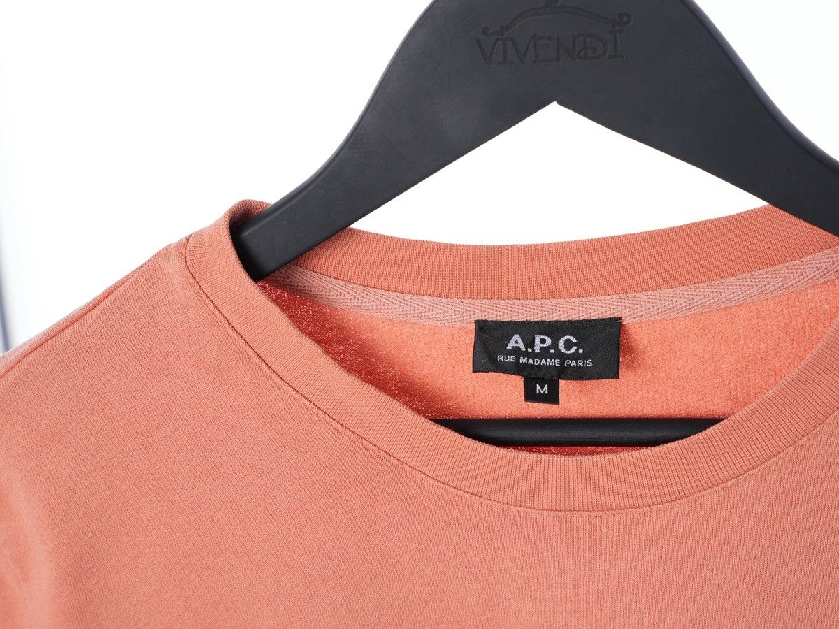 A.P.C. Vintage APC A.P.C. Basic Crewneck Sweatshirt Size US M / EU 48-50 / 2 - 2 Thumbnail