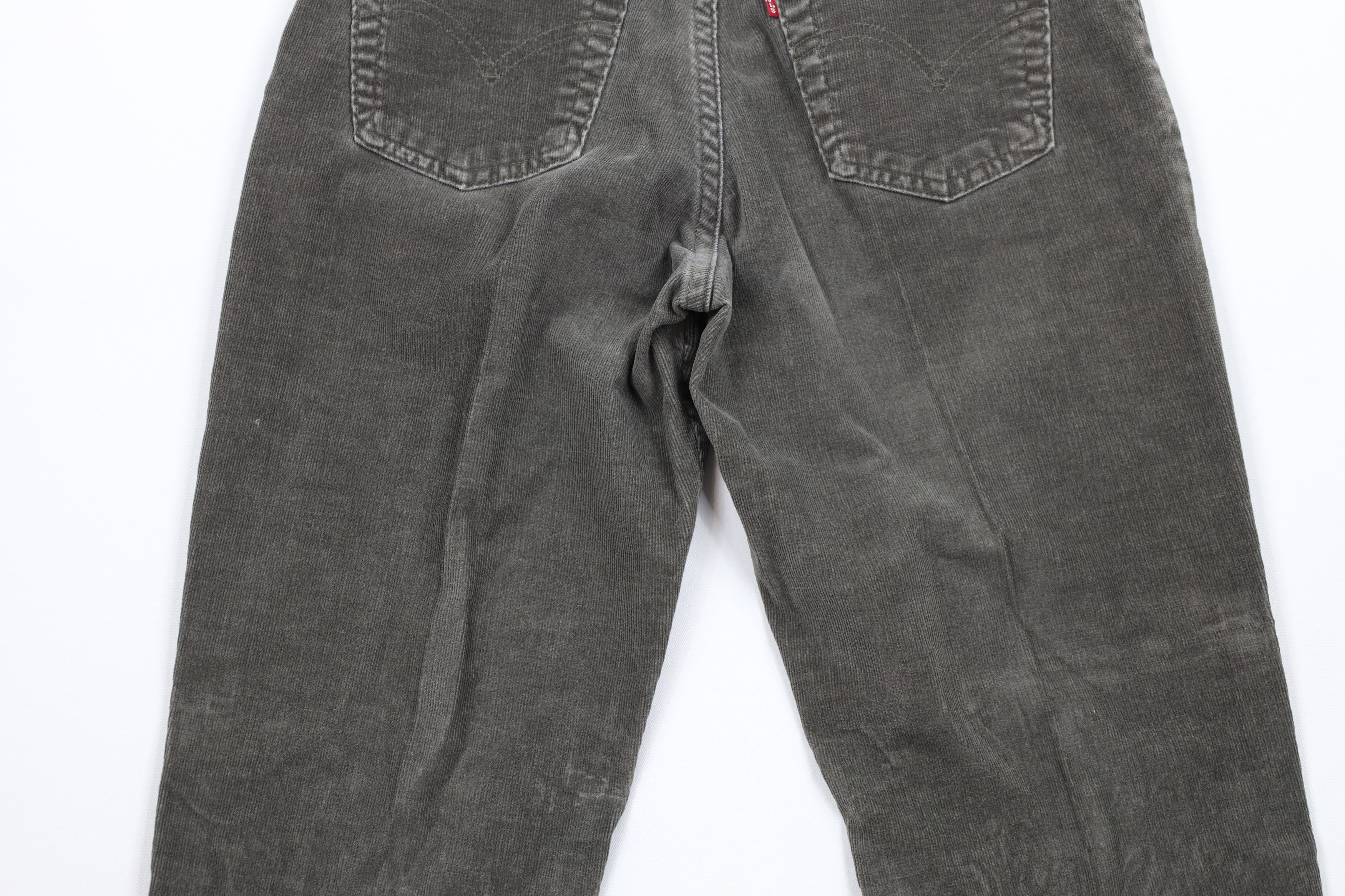 Levi's × Vintage Vintage Y2K 2000 Levis 550 Tapered Leg Corduroy Pants USA Size 27" / US 4 / IT 40 - 12 Thumbnail