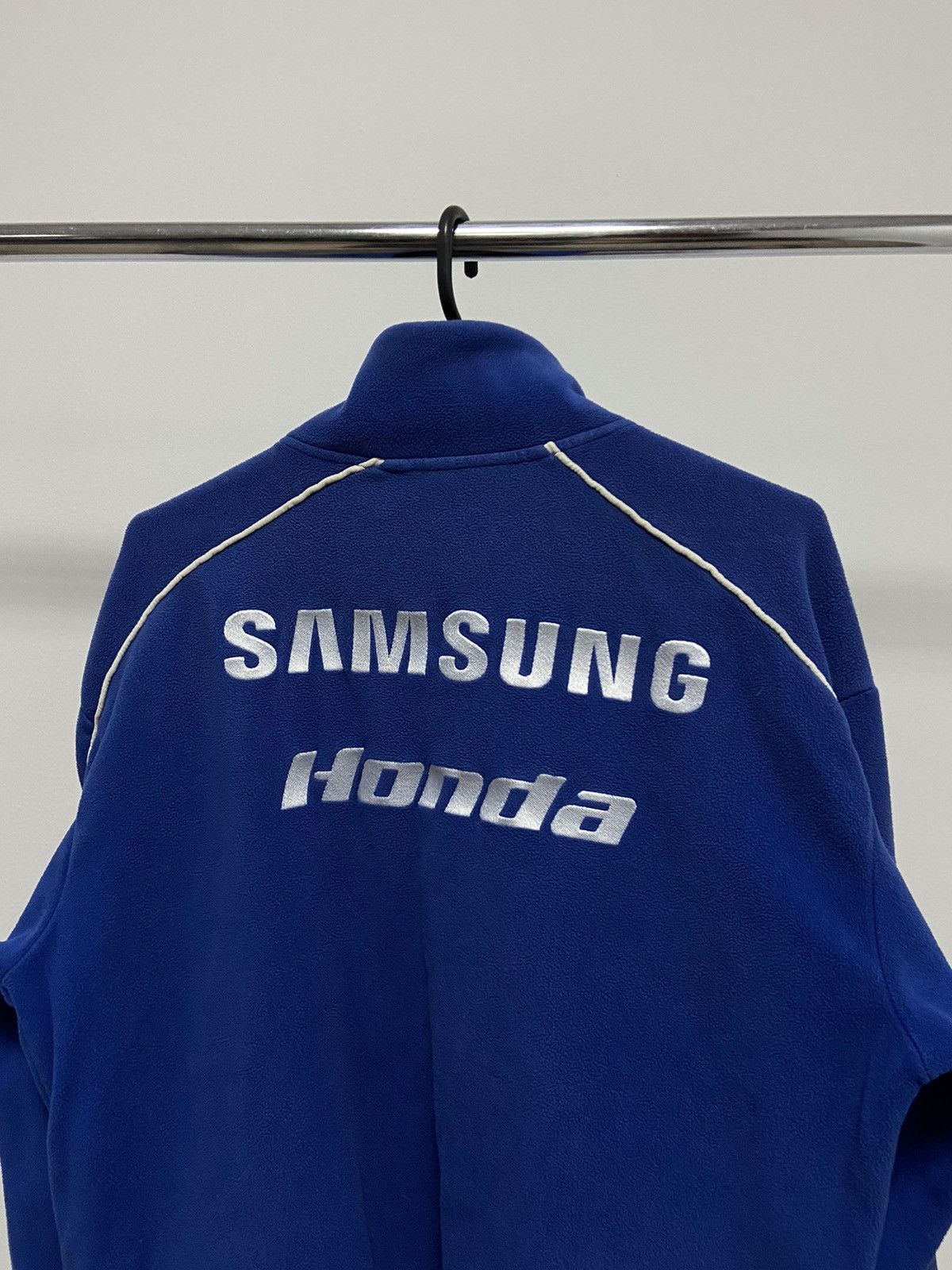 Honda × Samsung × Vintage Honda Samsung Racing Sweatshirt Big Logo Vintage Fleece Size US M / EU 48-50 / 2 - 4 Thumbnail