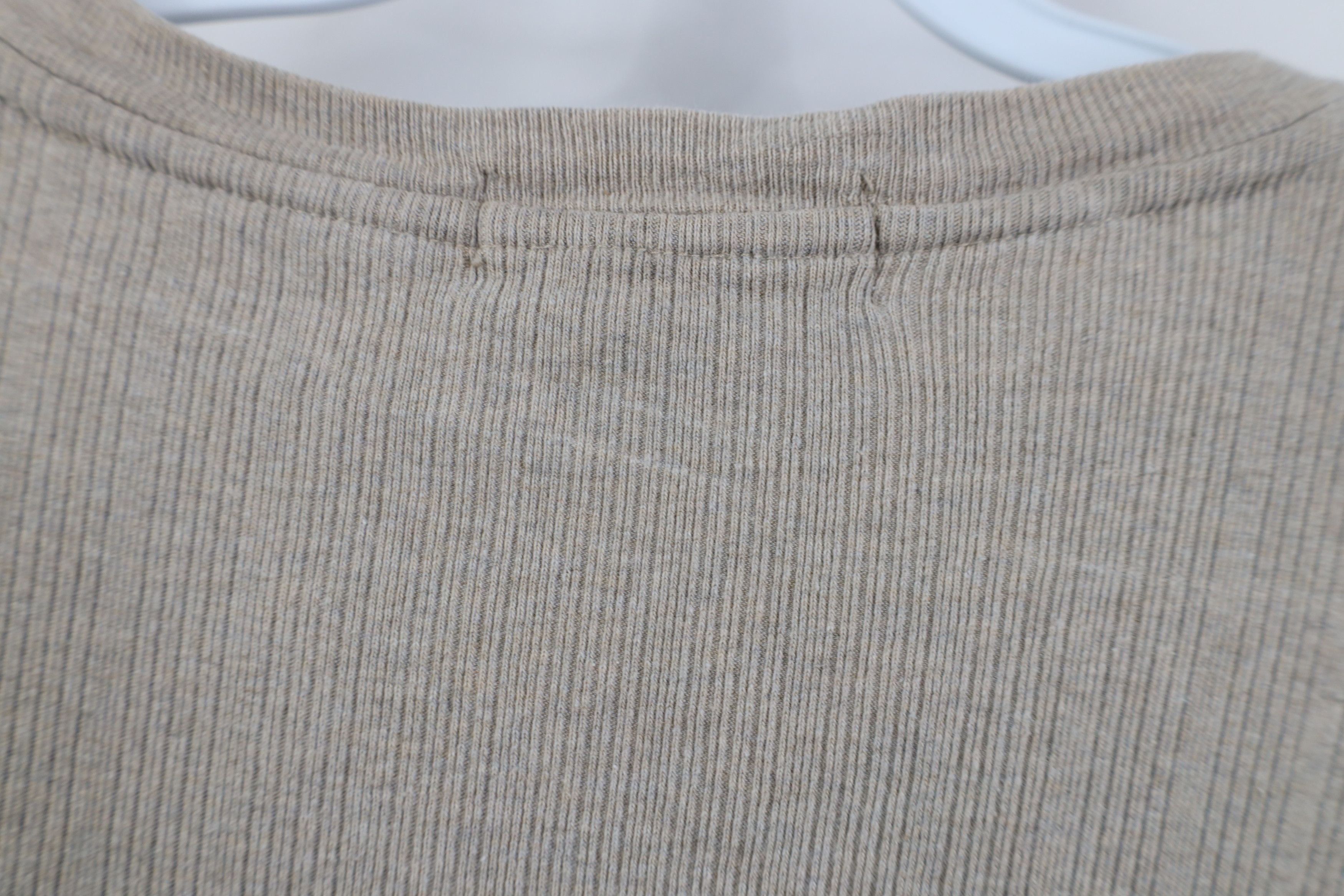 Vintage Vintage 90s Streetwear Ribbed Long Sleeve Henley T-Shirt Size US XL / EU 56 / 4 - 11 Thumbnail