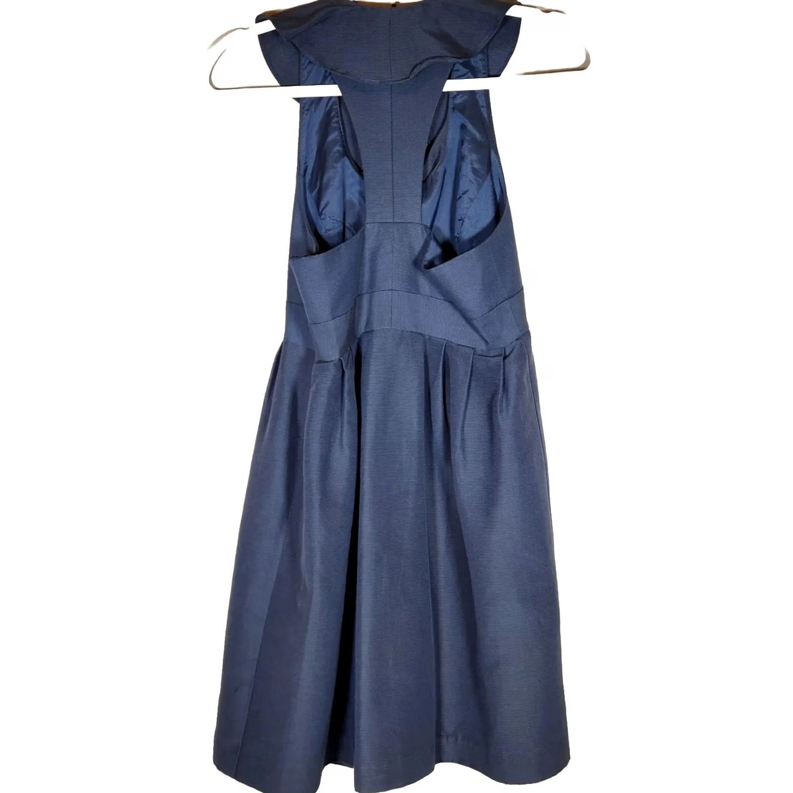 Griffin Annie Griffin Dress Sleeveless Fit & Flare Ruffled Blue T-Back Women's Sz 4 New Size S / US 4 / IT 40 - 2 Thumbnail
