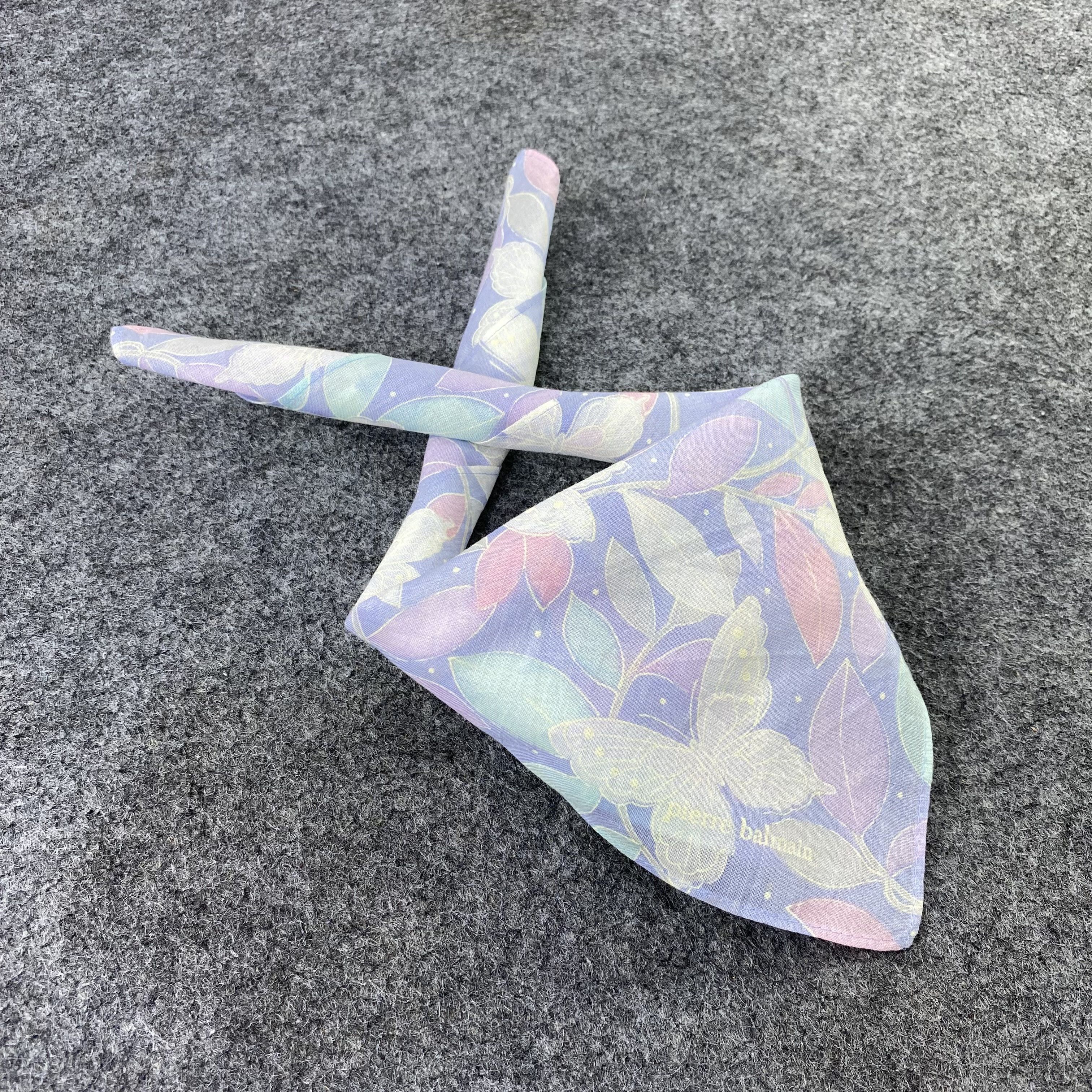 Pierre Balmain Pierre Balmain Handkerchief / Bandana / Neckerchief-B1326 Size ONE SIZE - 1 Thumbnail