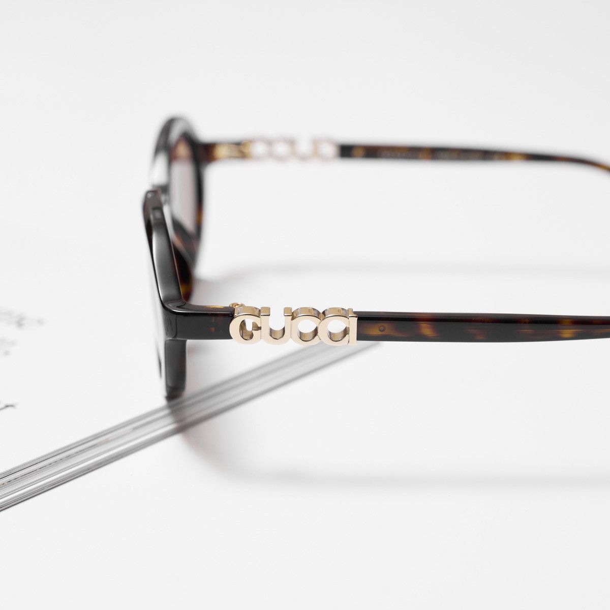 Gucci GUCCI GG2153S 002 SUNGLASSES Size ONE SIZE - 3 Thumbnail