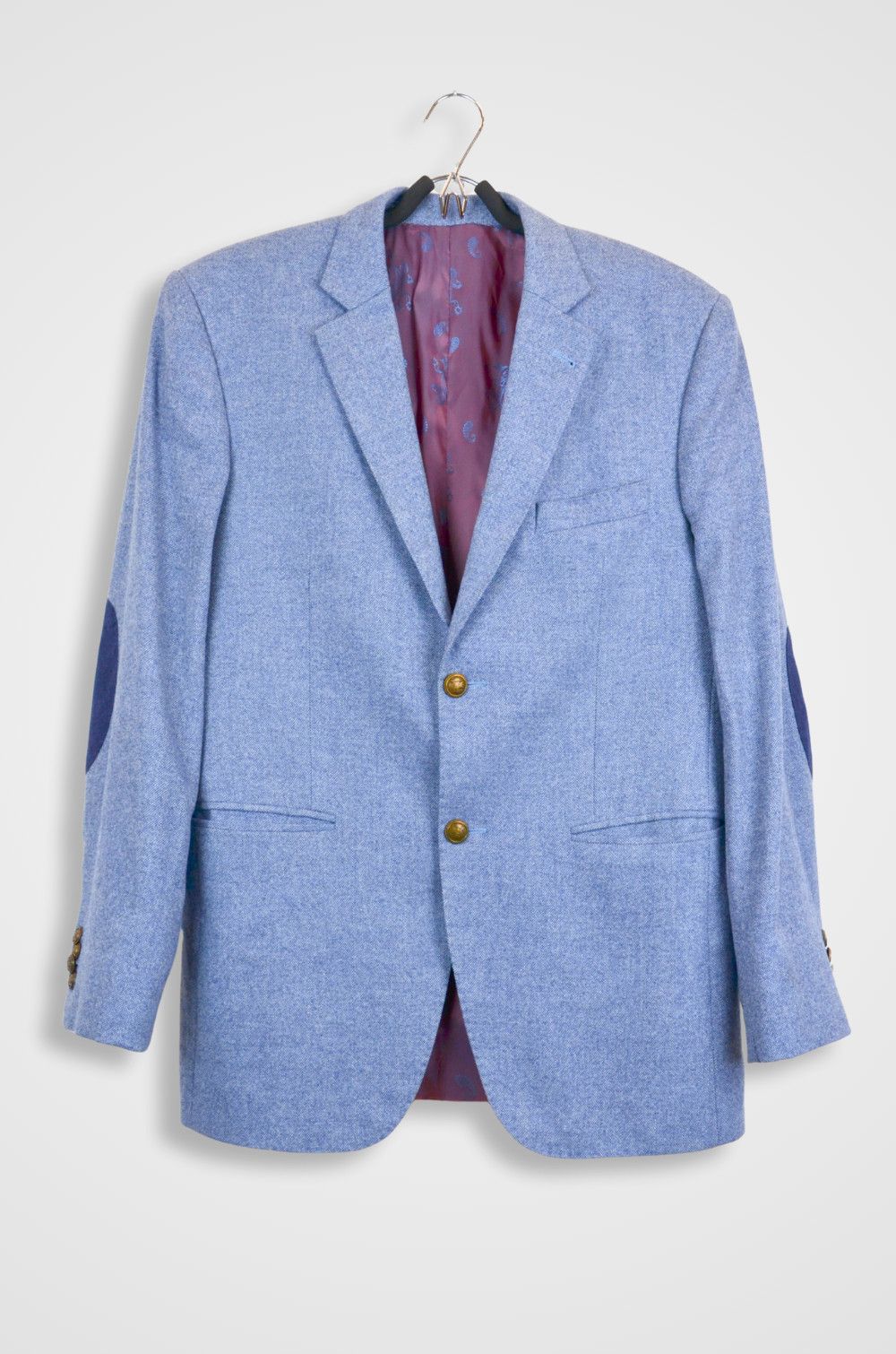 Ermenegildo Zegna Zegna Club Blazer Gold Buttons Wool - US40R Size 40R - 1 Thumbnail