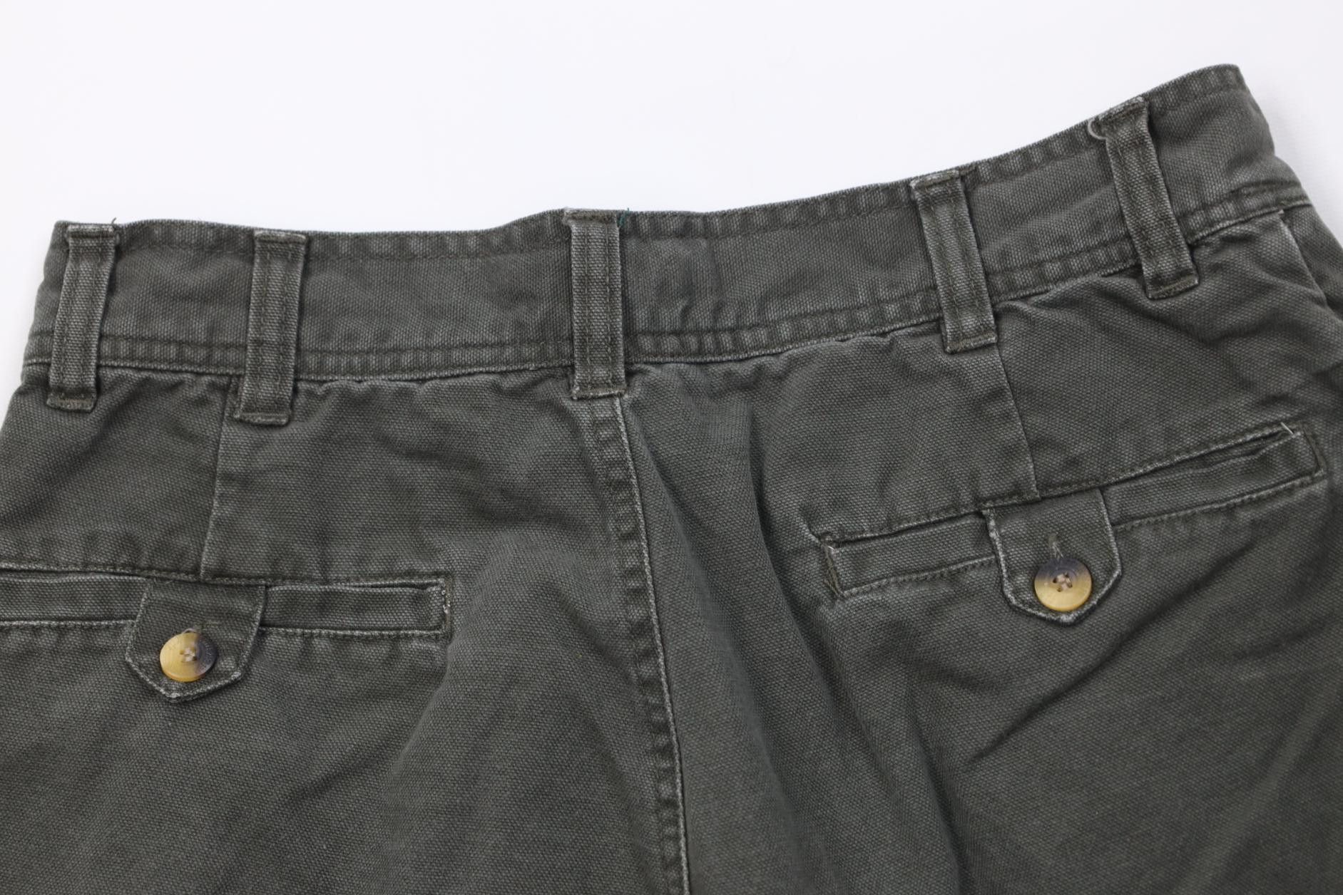 Vintage Vintage 90s Streetwear Above Knee Canvas Cargo Shorts Cotton Size US 30 / EU 46 - 11 Thumbnail