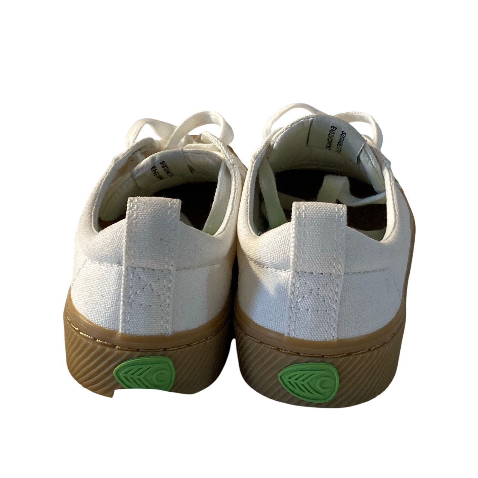 Other Cariuma OCA Low Canvas Sneakers White/Gum Size Mns 6.5/ Wm 8 Size US 6.5 / EU 39-40 - 6 Thumbnail