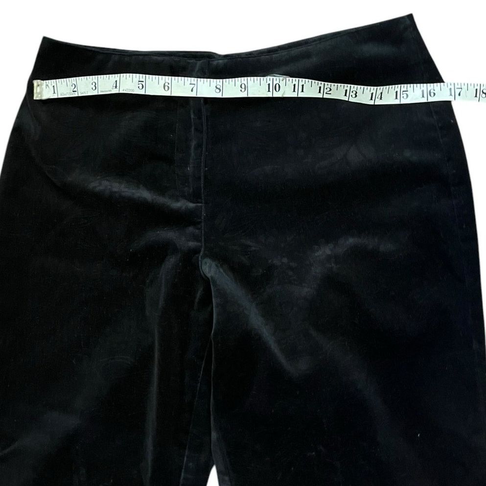 Lilly Pulitzer Lilly Pulitzer Jacquard Floral Black Velvet Flare Pant Sz 6 Size 28" / US 6 / IT 42 - 4 Thumbnail