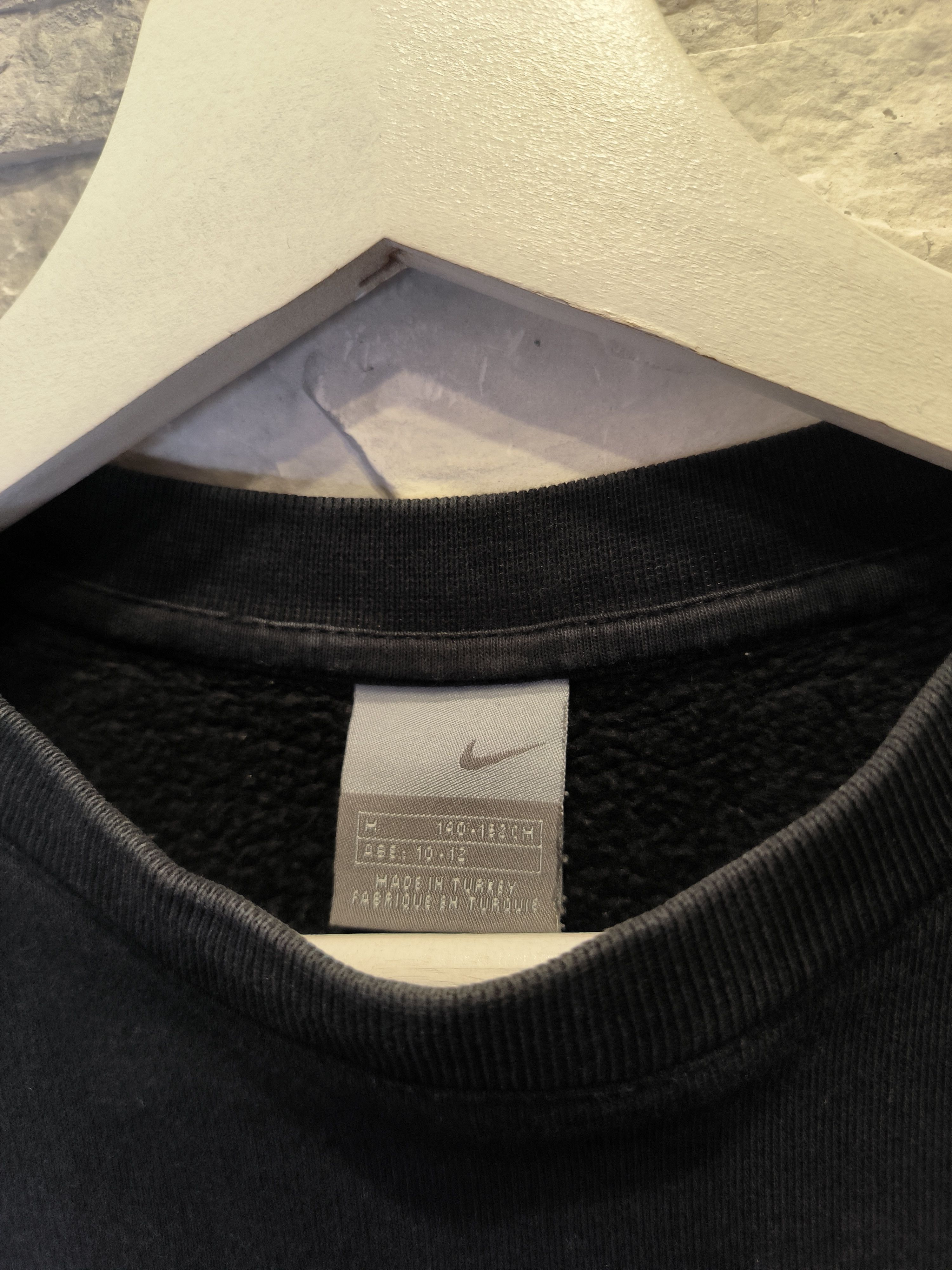 Nike × Vintage Vintage Nike Center Swoosh Logo 00s Sweatshirt Size US XXS / EU 40 - 3 Thumbnail