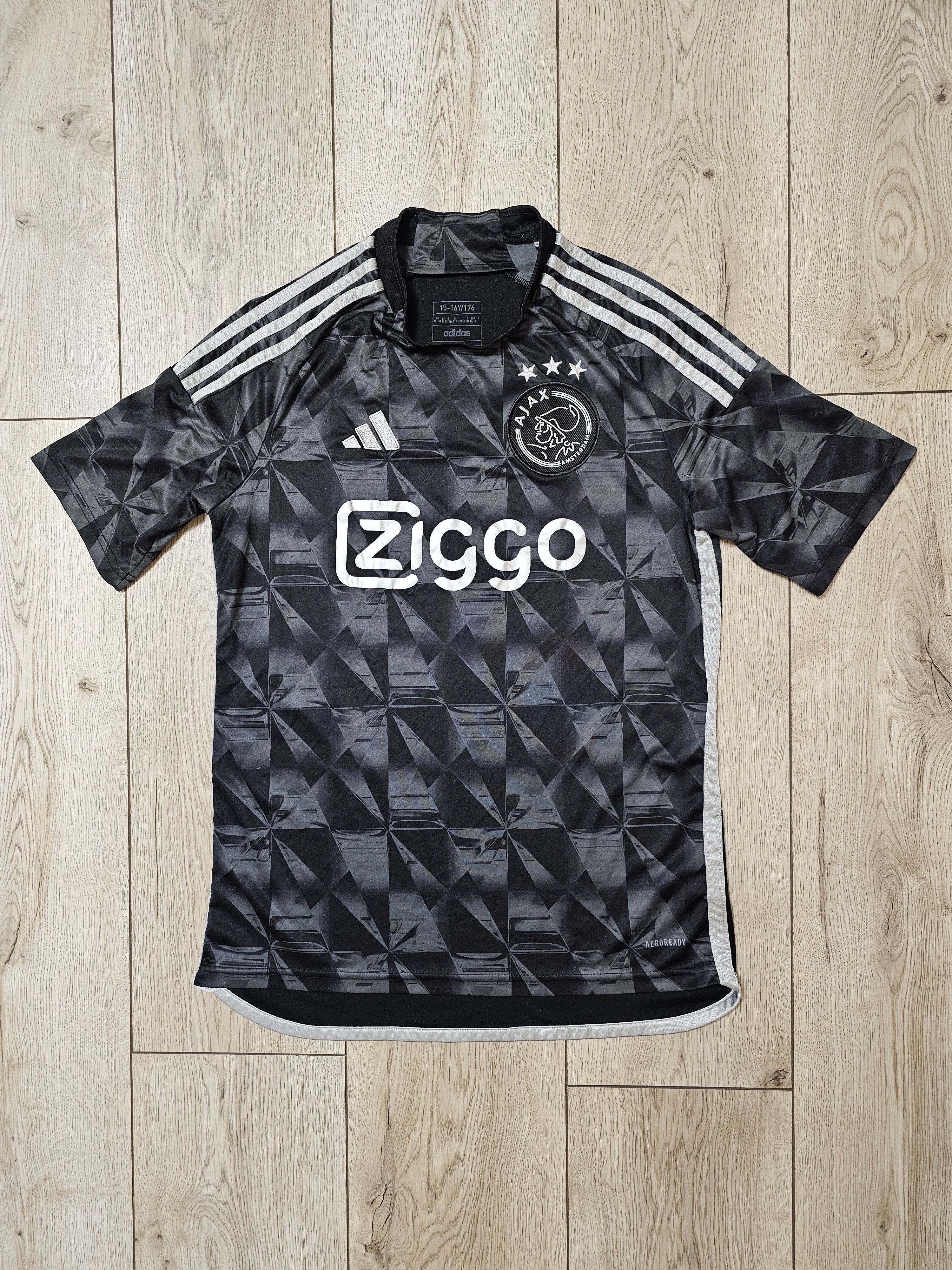 Adidas AJAX 2023 2024 THIRD FOOTBALL SOCCER JERSEY BOYS 15-16Y Size US XXS / EU 40 - 1 Thumbnail