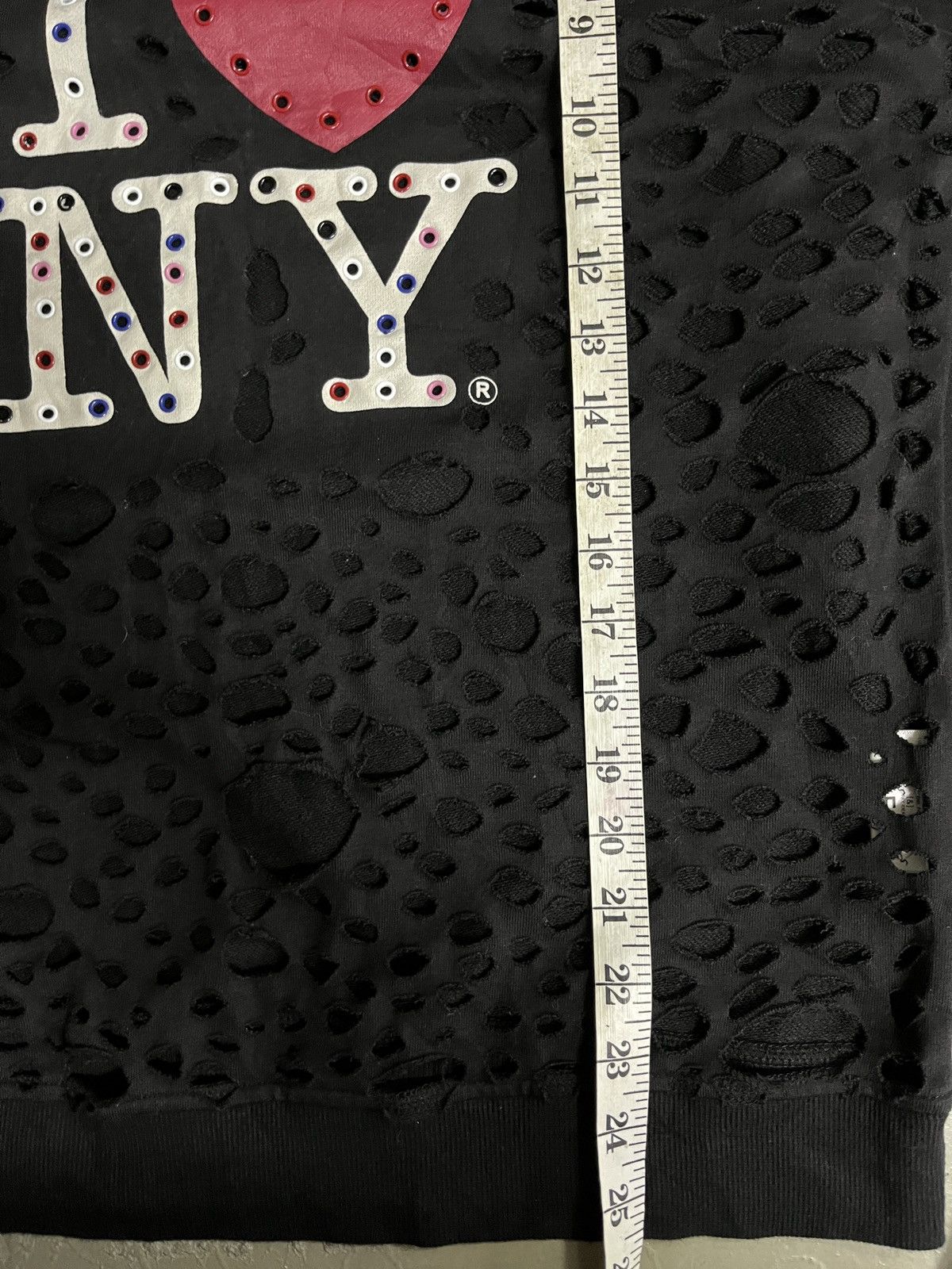 14th Addiction I Love NY Distressed inspired Raf Simons Alexander Digenova Size US M / EU 48-50 / 2 - 8 Thumbnail