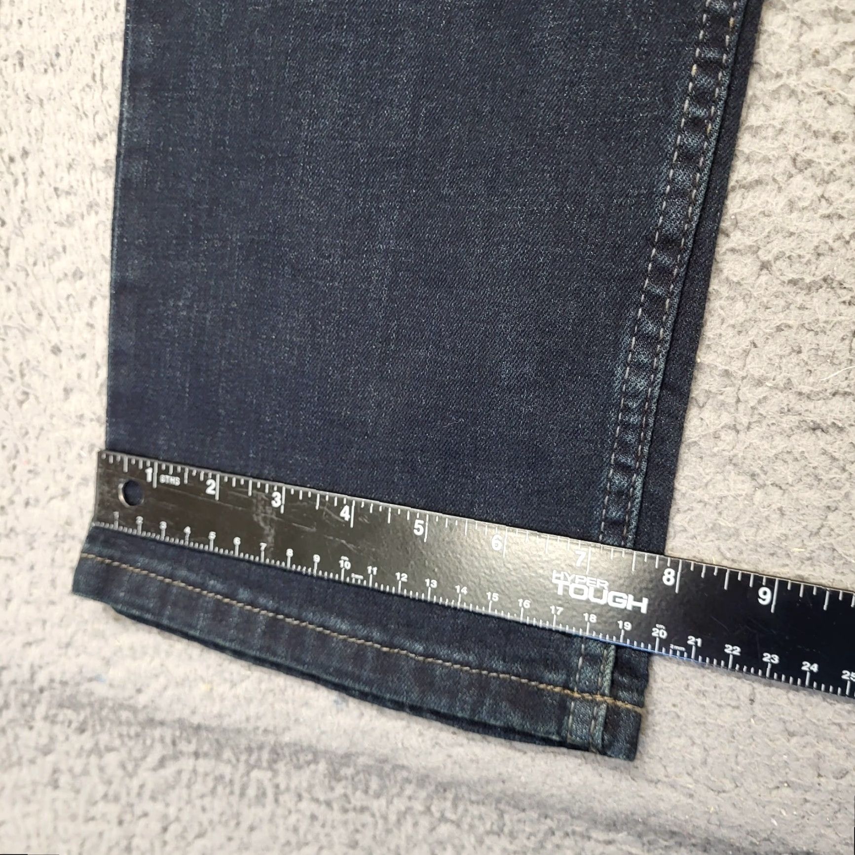 Wrangler Wrangler Jeans Mens 31x30 Five Star Premium Straight Fit Stretch Banks Blue Denim Jeans Regular Mens 31 Blue Cowboy USA 5-Pocket Design Size US 31 - 6 Thumbnail