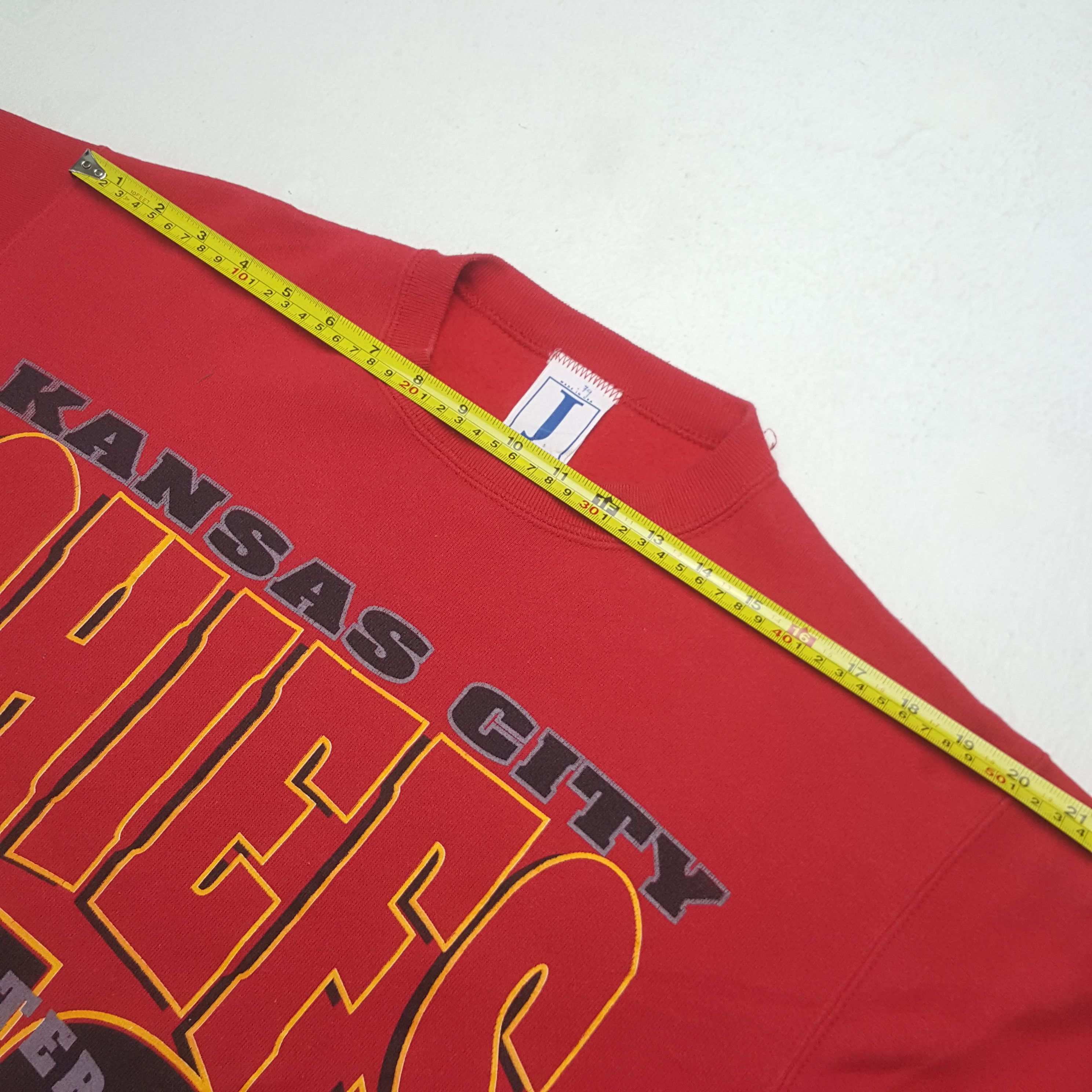 NFL Vintage Kansas City Chiefs National Football Sweatshirt 34 Size US M / EU 48-50 / 2 - 5 Thumbnail