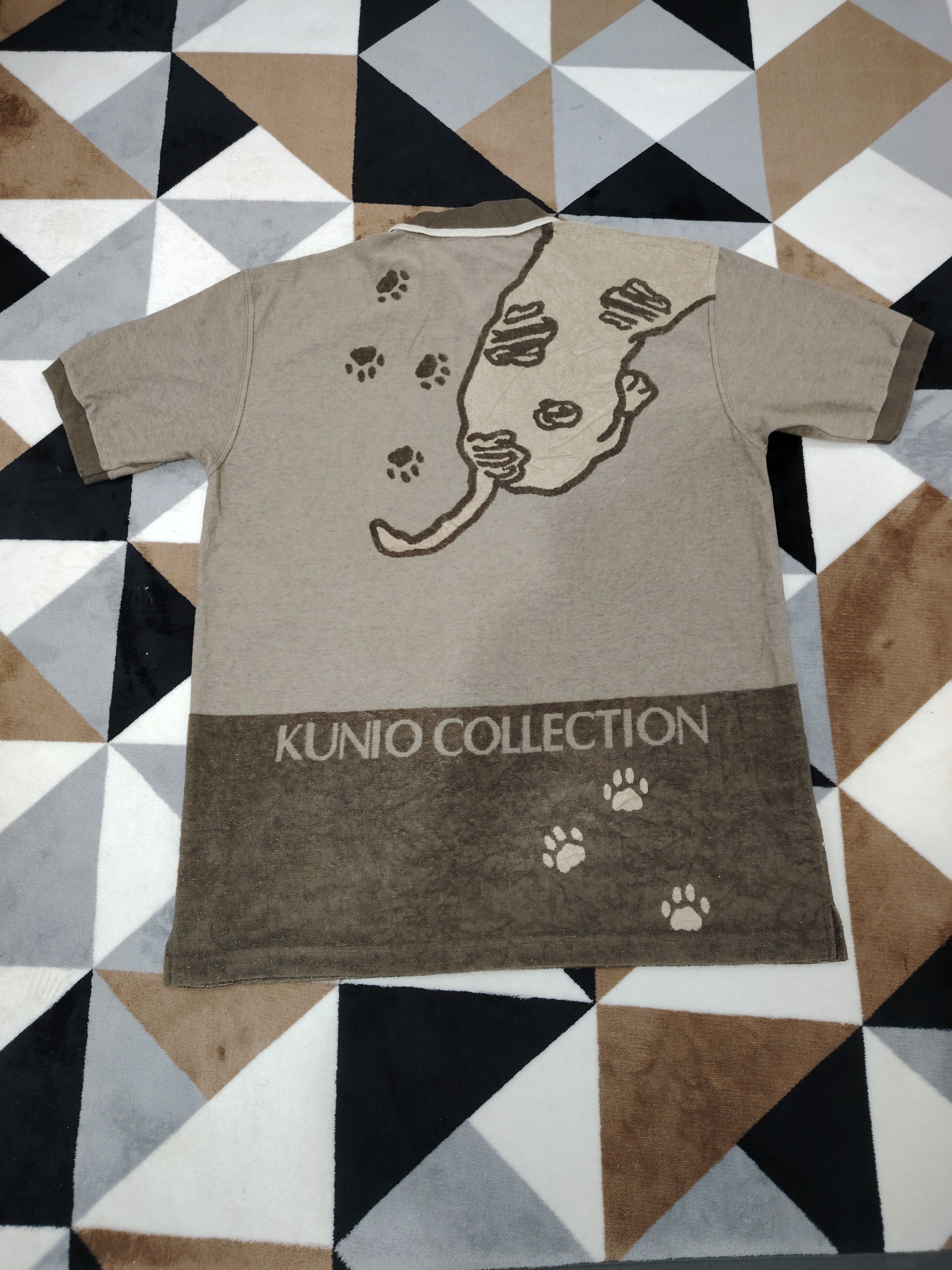 Designer × Japanese Brand RARE! VTG KUNIO SATO COLLECTION FLEECE T SHIRT Size US XL / EU 56 / 4 - 2 Thumbnail