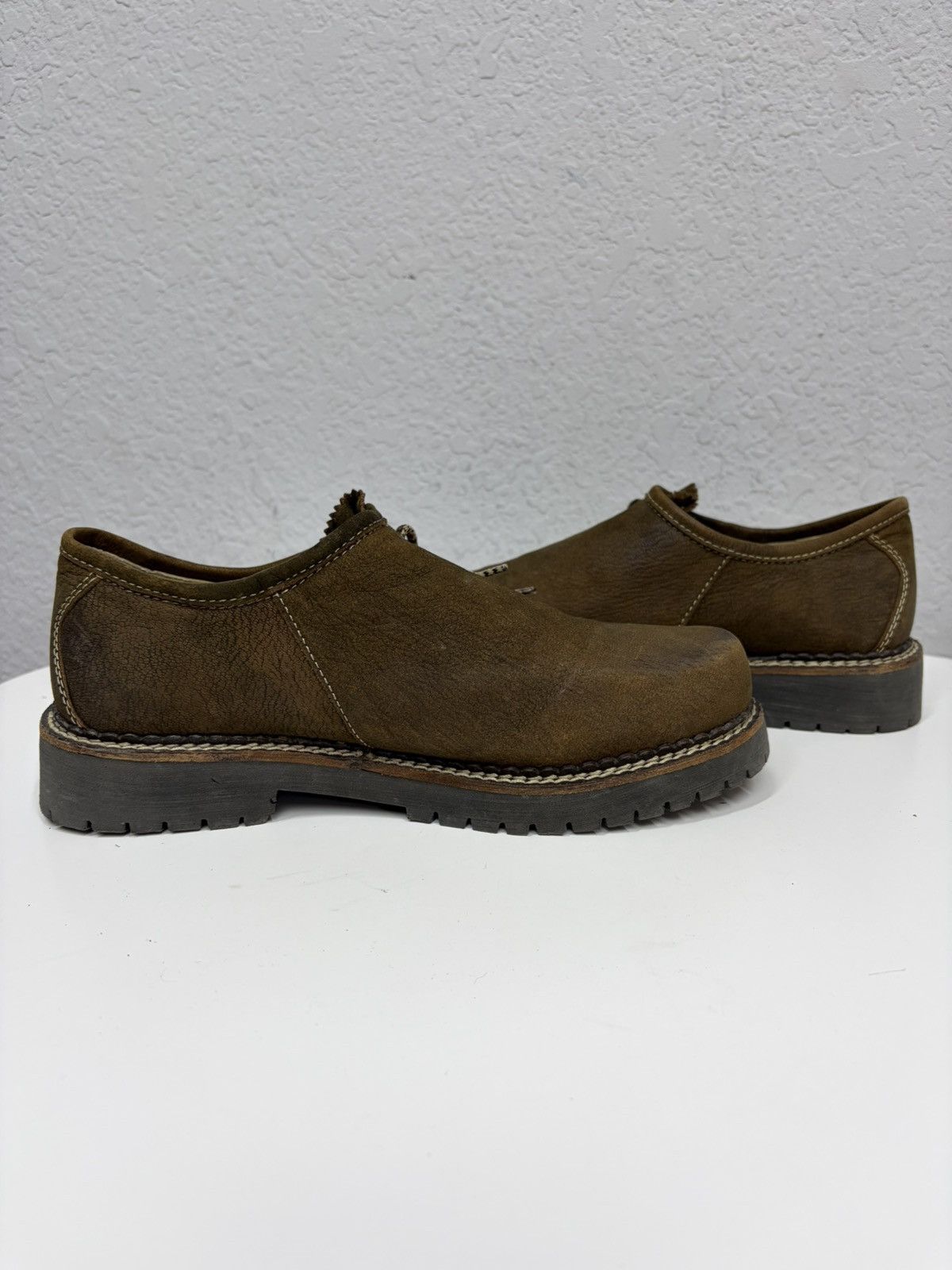 If Six Was Nine Vintage Italian AS 98 Rick Owens Style Leather Cowboy Boots Size US 7.5 / EU 40-41 - 11 Thumbnail
