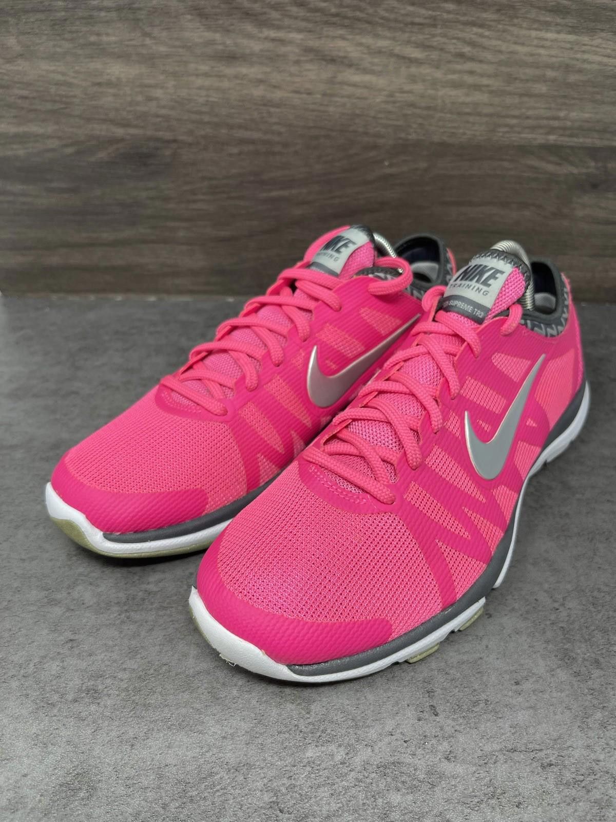Nike Nike Flex Supreme TR 3 Sneakers Womens Size 9 Pink Running Size US 9 / IT 39 - 2 Thumbnail