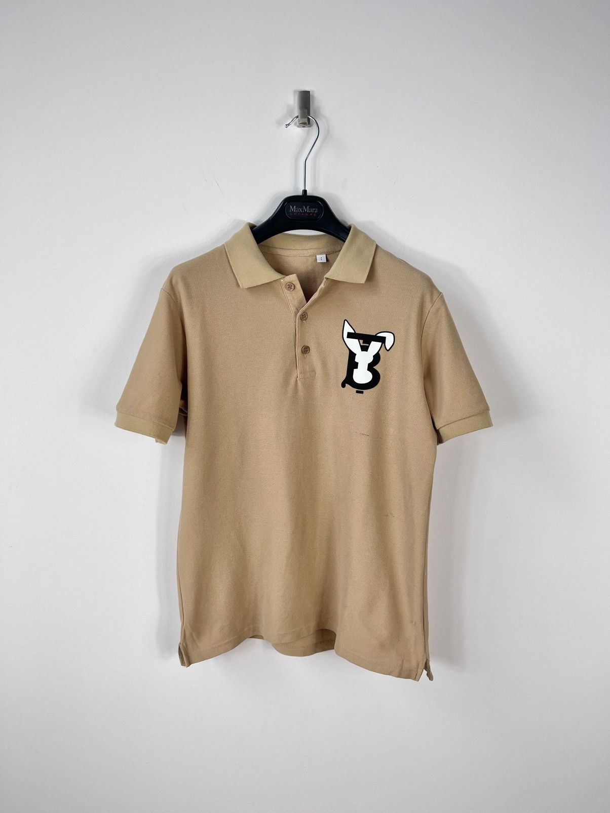 Burberry Rare Burberry Rabbit Polo Shirt Luxurious Streetwear Size US S / EU 44-46 / 1 - 1 Thumbnail