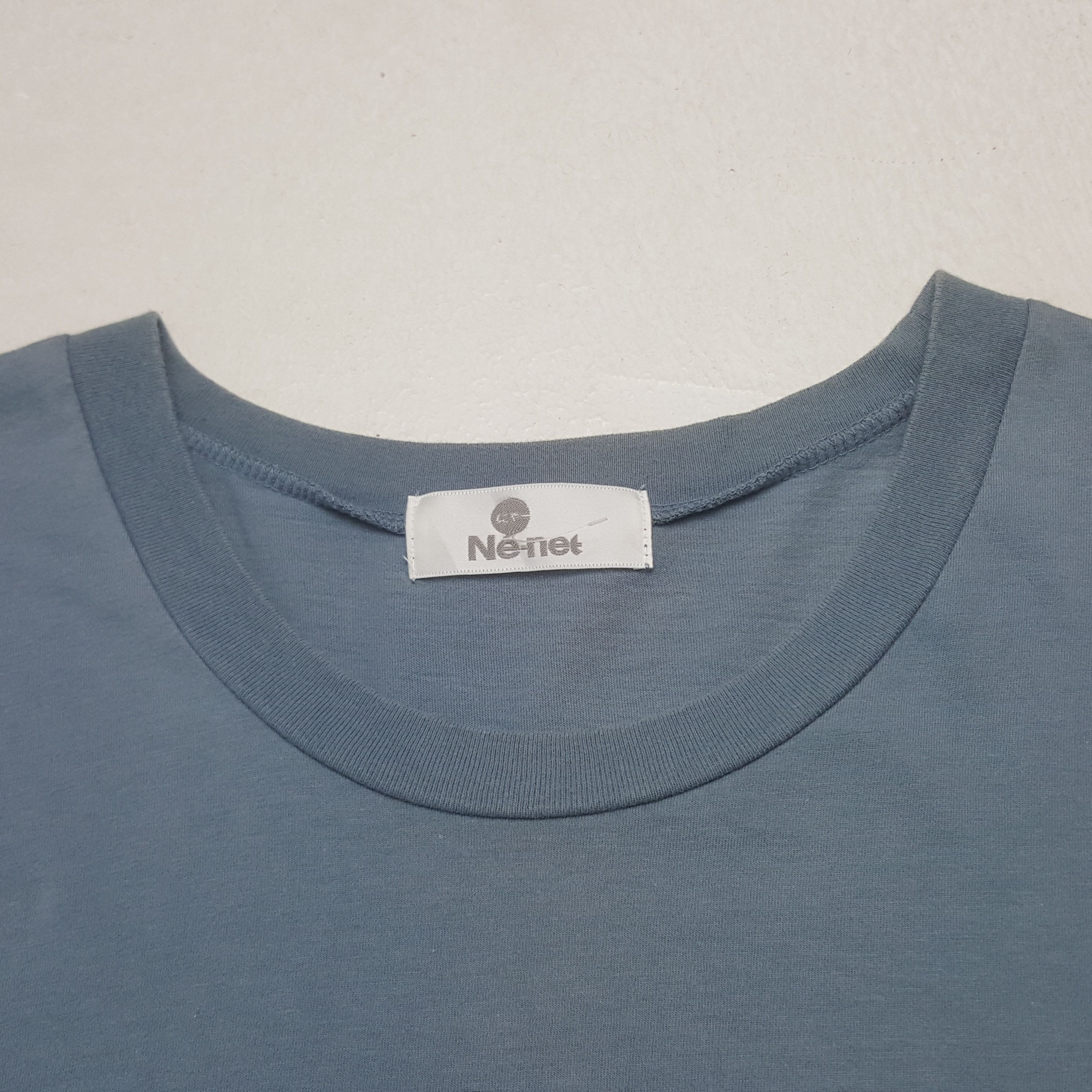Ne-Net Vintage Ne-Net by Issey Miyake Designer Tshirt C301N23 Size US M / EU 48-50 / 2 - 4 Thumbnail