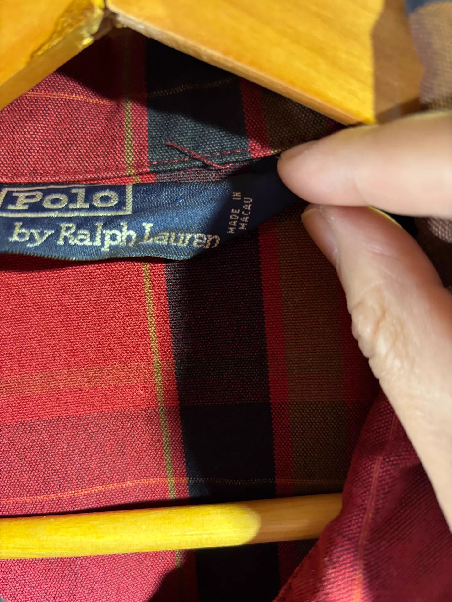 Polo Ralph Lauren Polo RL Vintage 90s Red Plaid Short Wide M Jacket Size US M / EU 48-50 / 2 - 4 Thumbnail