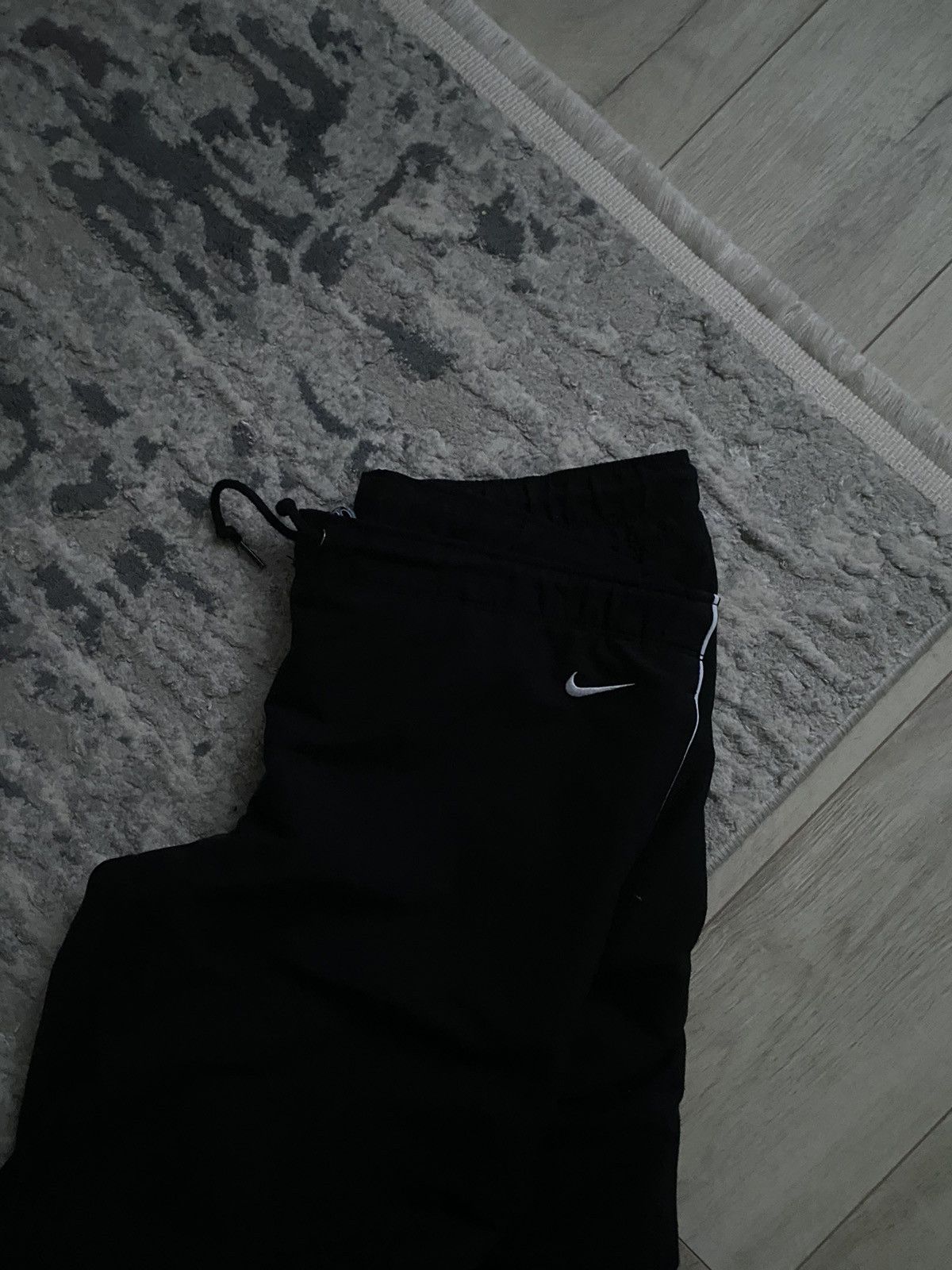 Nike VINTAGE NIKE TRACK PANTS WOMENS DRILL BAGGY Size 38" / US 16 / IT 52 - 2 Thumbnail