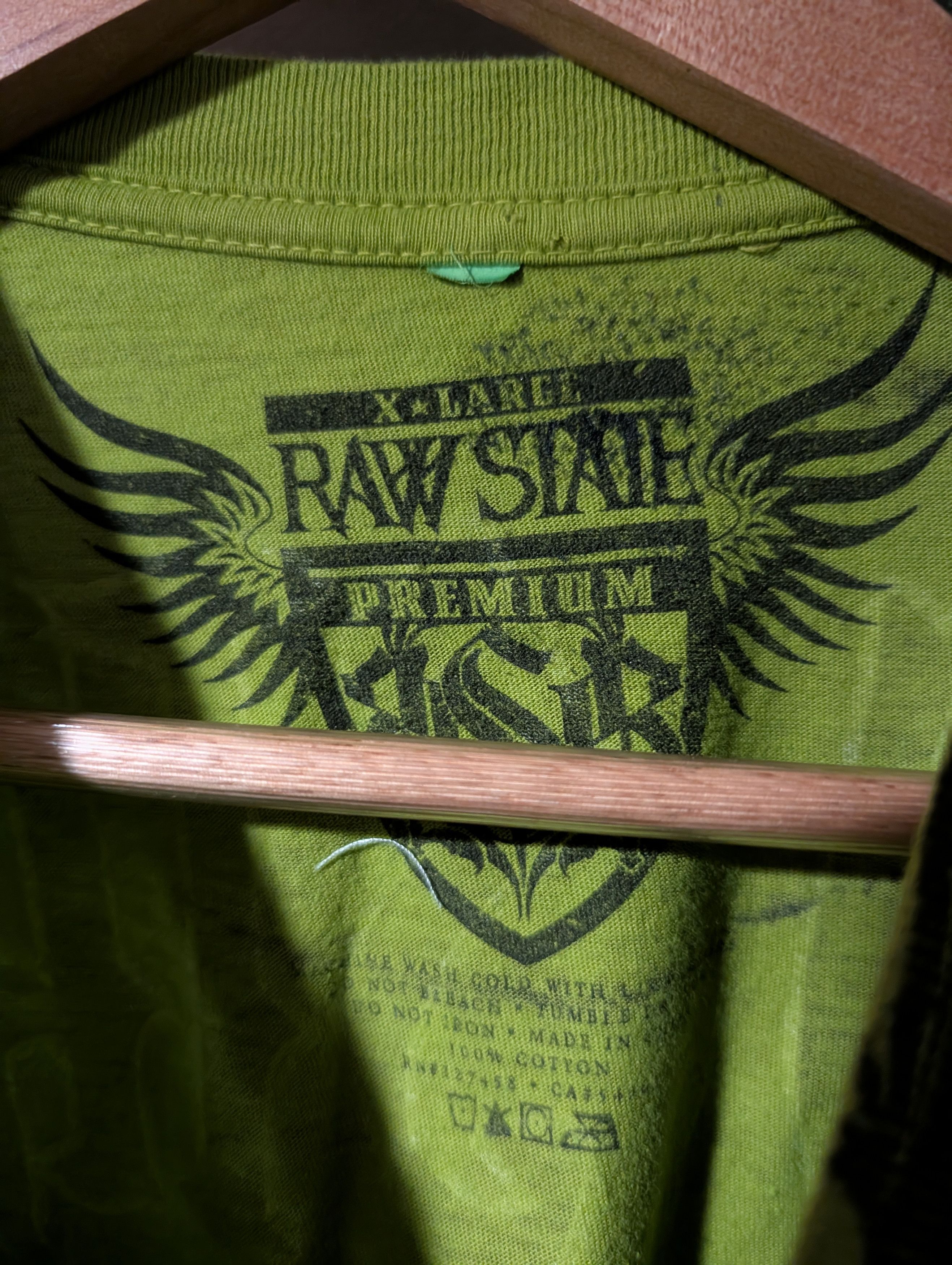 Raw State Vintage Raw State All Over Print T-Shirt Gothic Grunge AOP Size US XL / EU 56 / 4 - 3 Thumbnail