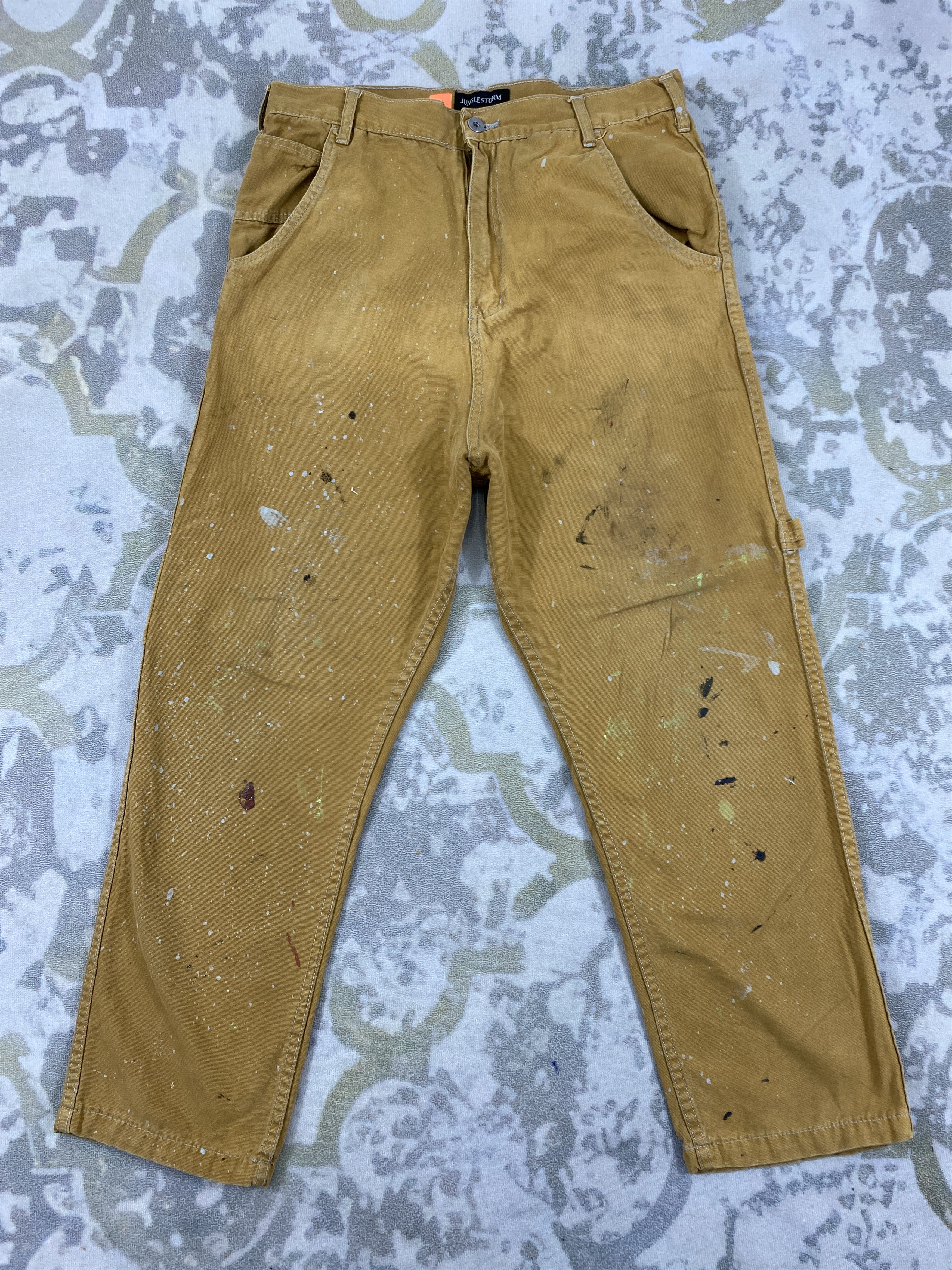 Japanese Brand Jungle Storm Carpenter Cargo Pants -CP311 Size US 32 / EU 48 - 1 Thumbnail