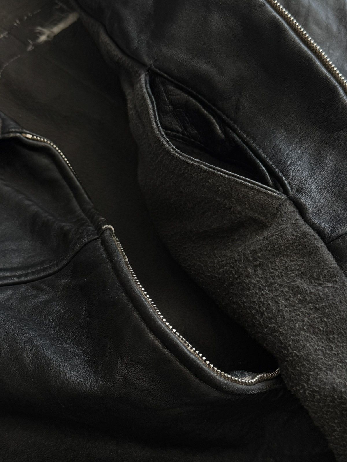 Vintage Vintage 1960s Mongolian 'WICO' Zip Leather Jacket Size US M / EU 48-50 / 2 - 10 Thumbnail