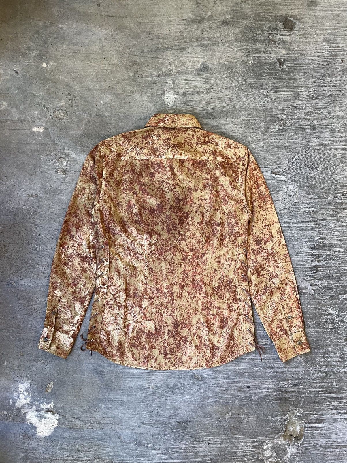 Japanese Brand × Tornado Mart Tornado Mart Japan Floral Abstract Side Tying Rope Size L / US 10 / IT 46 - 5 Thumbnail
