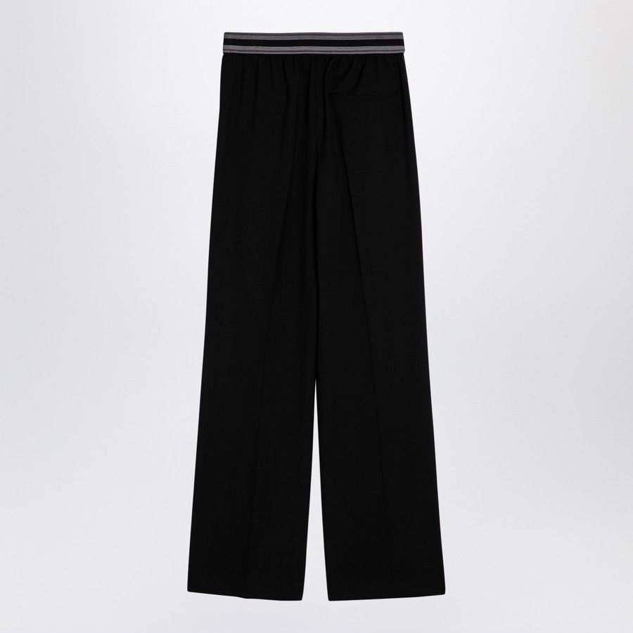 Loewe o1d2blof0824 Wool Trouser in Black Size 26" / US 2 / IT 38 - 2 Thumbnail