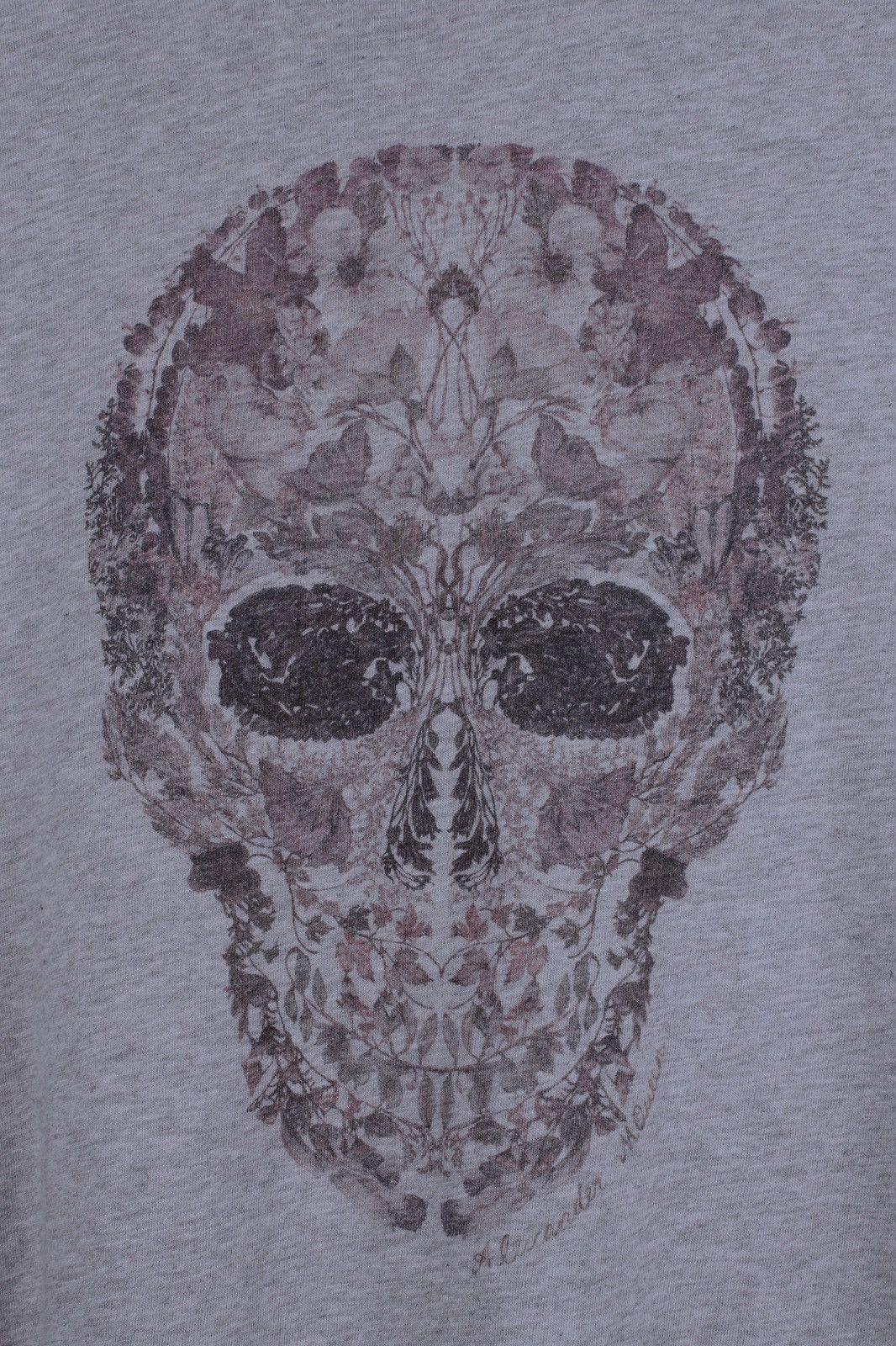 Alexander McQueen × Designer ALEXANDER McQUEEN Floral Skull Long Sleeve T-Shirt Size US M / EU 48-50 / 2 - 3 Thumbnail
